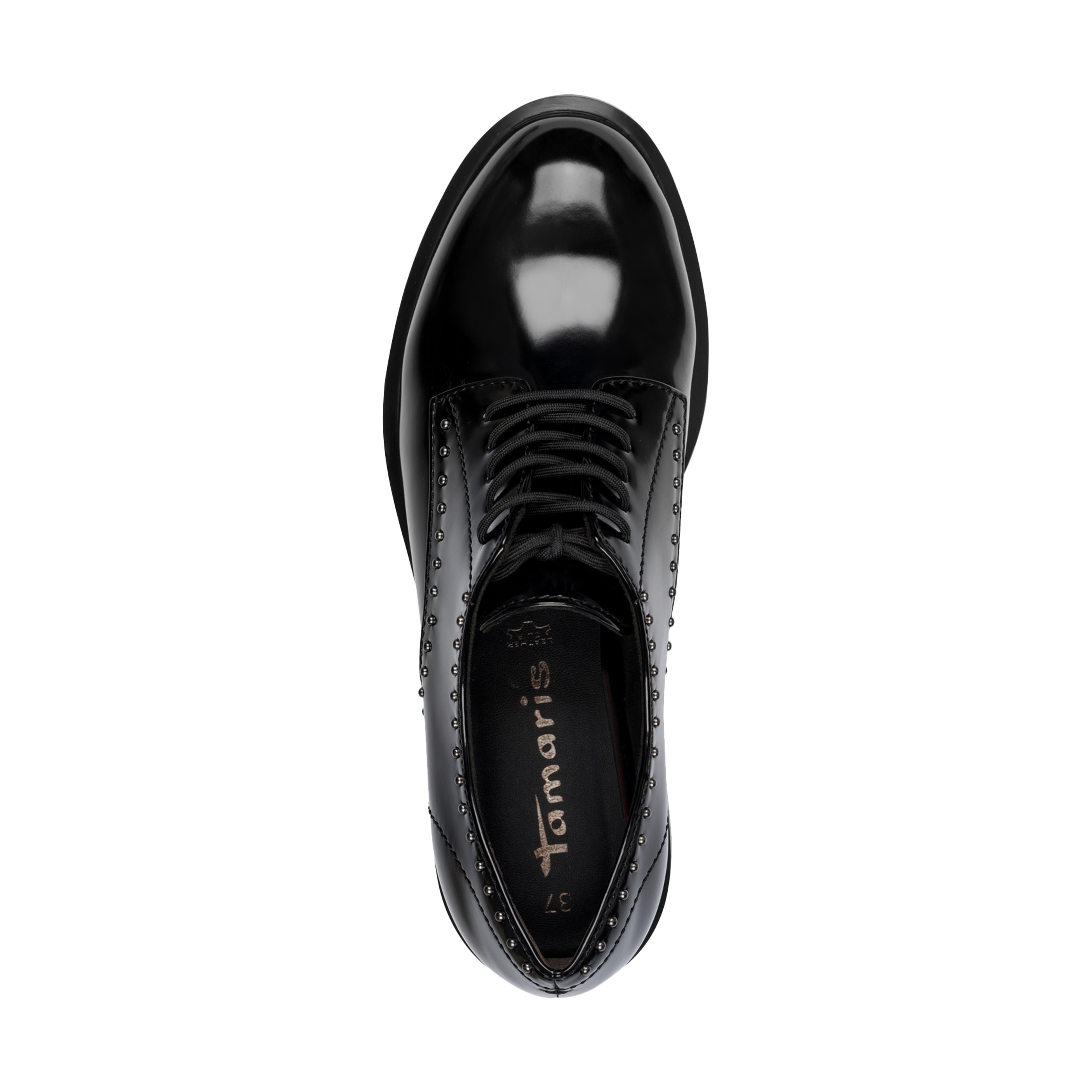 Lace-up Derby shoes TAMARIS Black