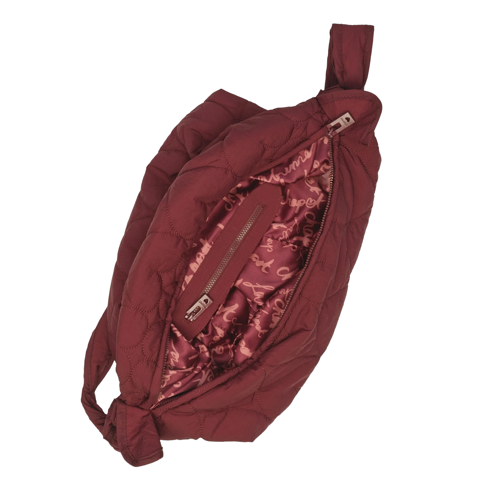 Sac bandoulière matelassage cœur FABIENNE CHAPOT Rouge