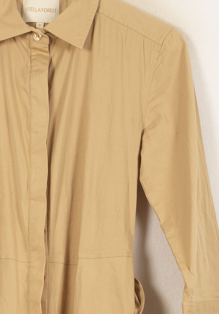 Long dress STELLA FOREST - SECONDE MAIN Beige