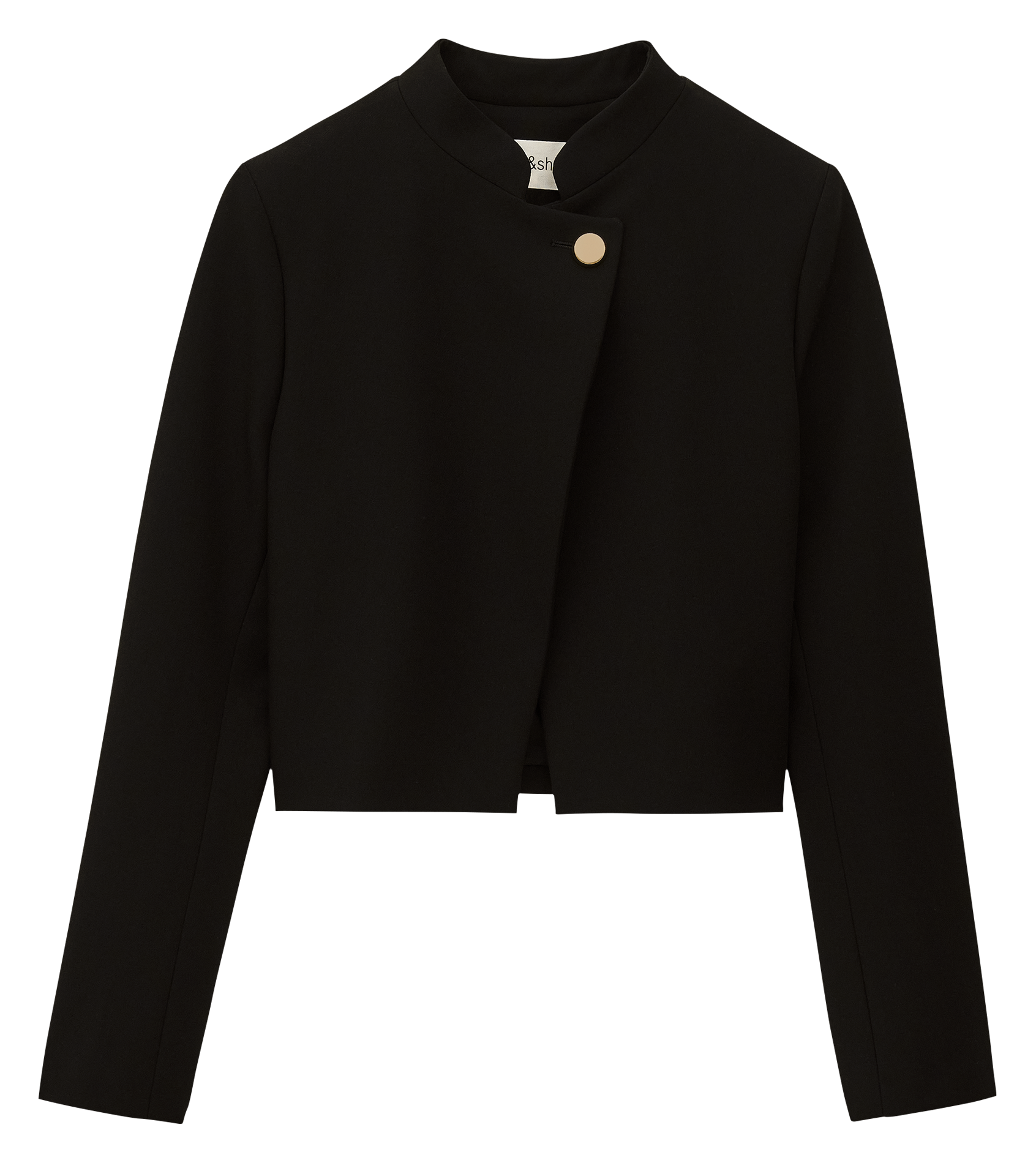 Veste col officier  BA&SH Noir