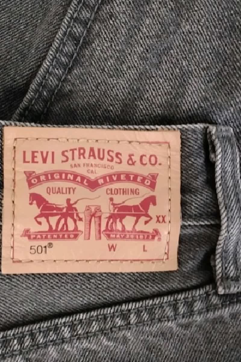 Shorts LEVI'S - Seconde main Grey