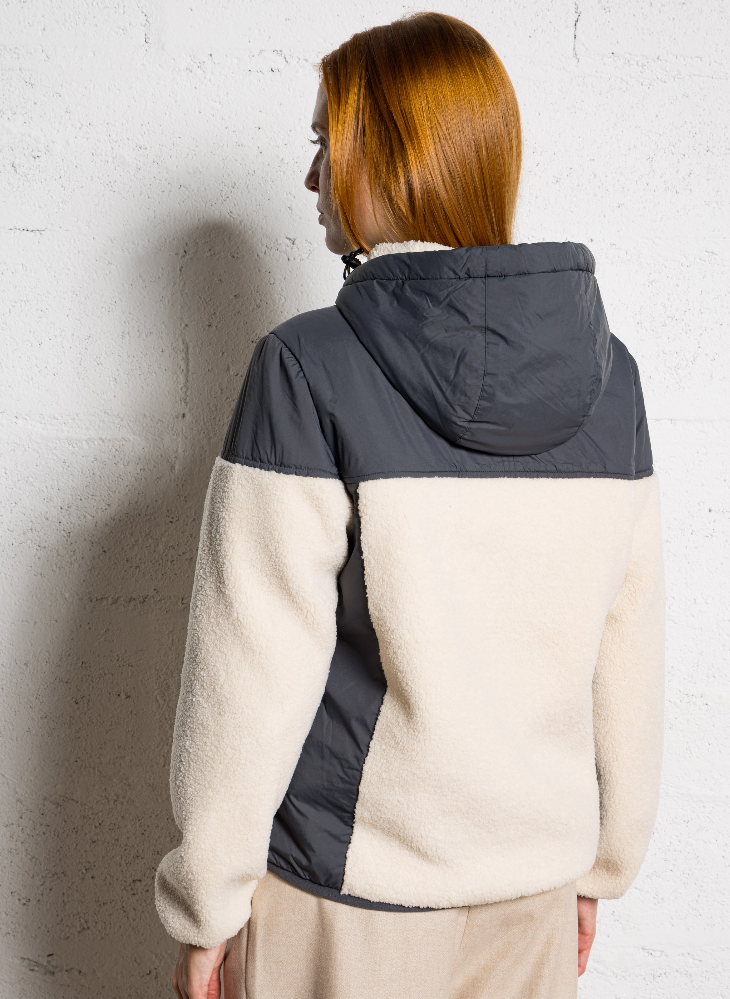 Polaire col montant  K-WAY Gris