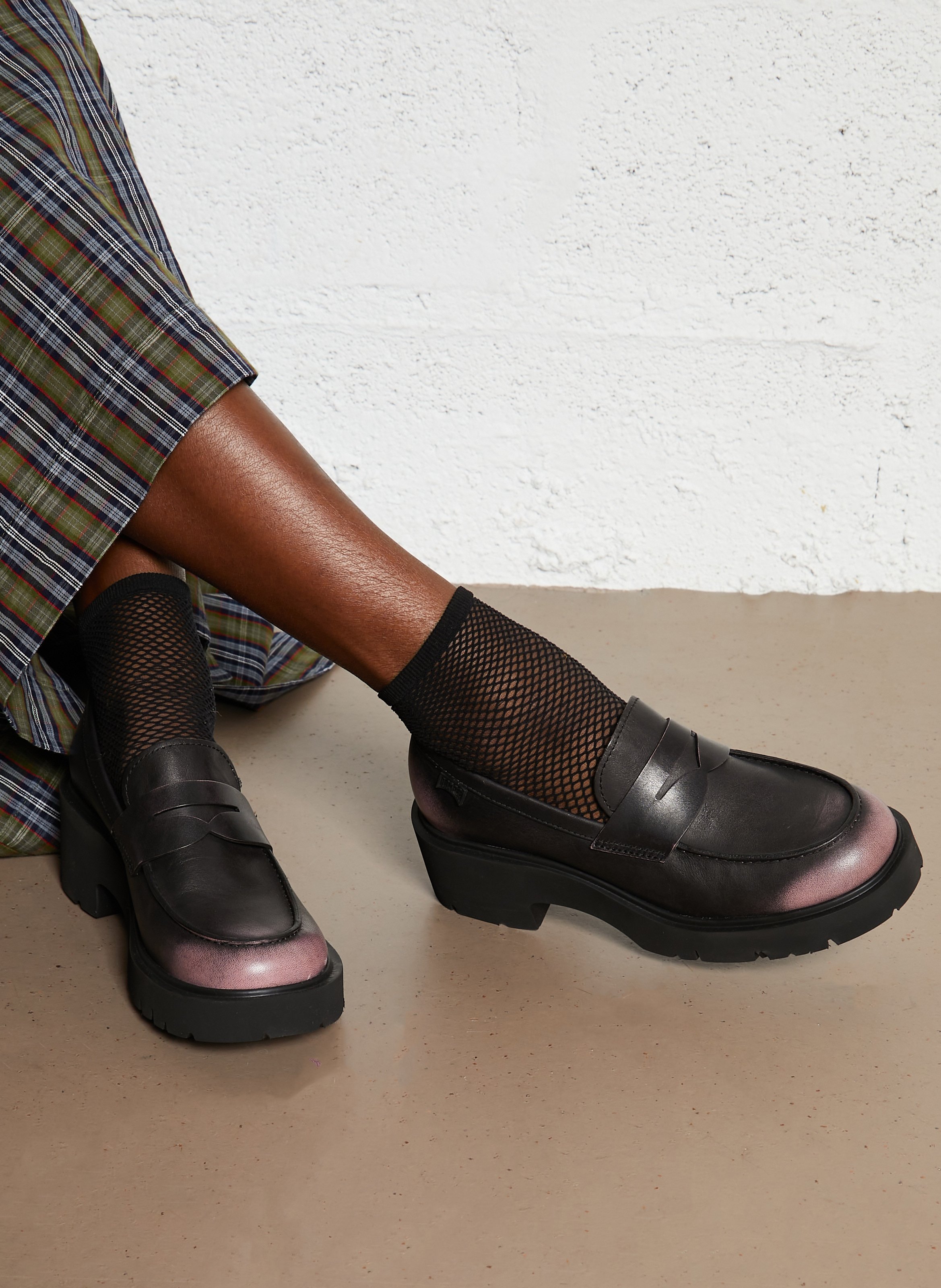 Mocassins en cuir CAMPER Multicolore