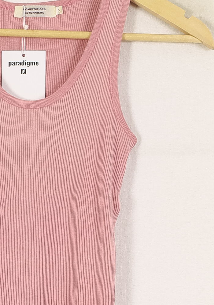 Top & tank top COMPTOIR DES COTONNIERS - Seconde main Pink