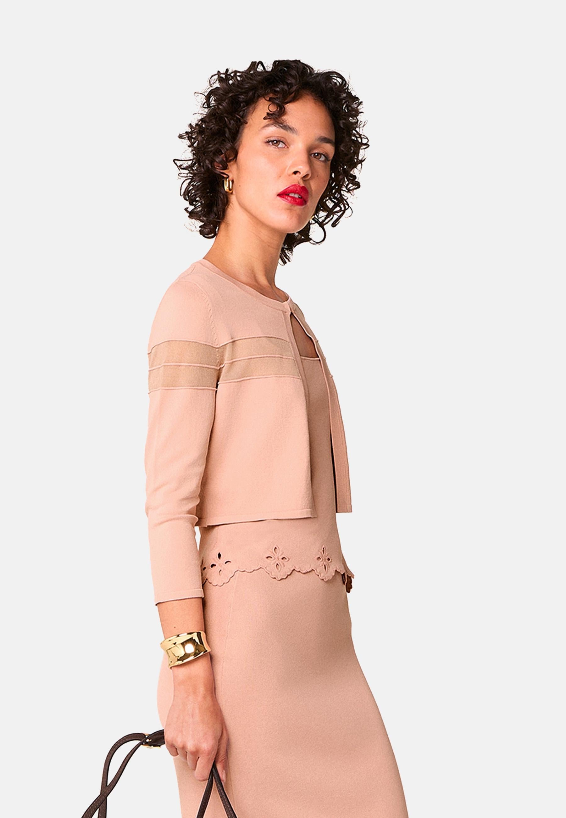 Diane short cardigan RODIER Pink