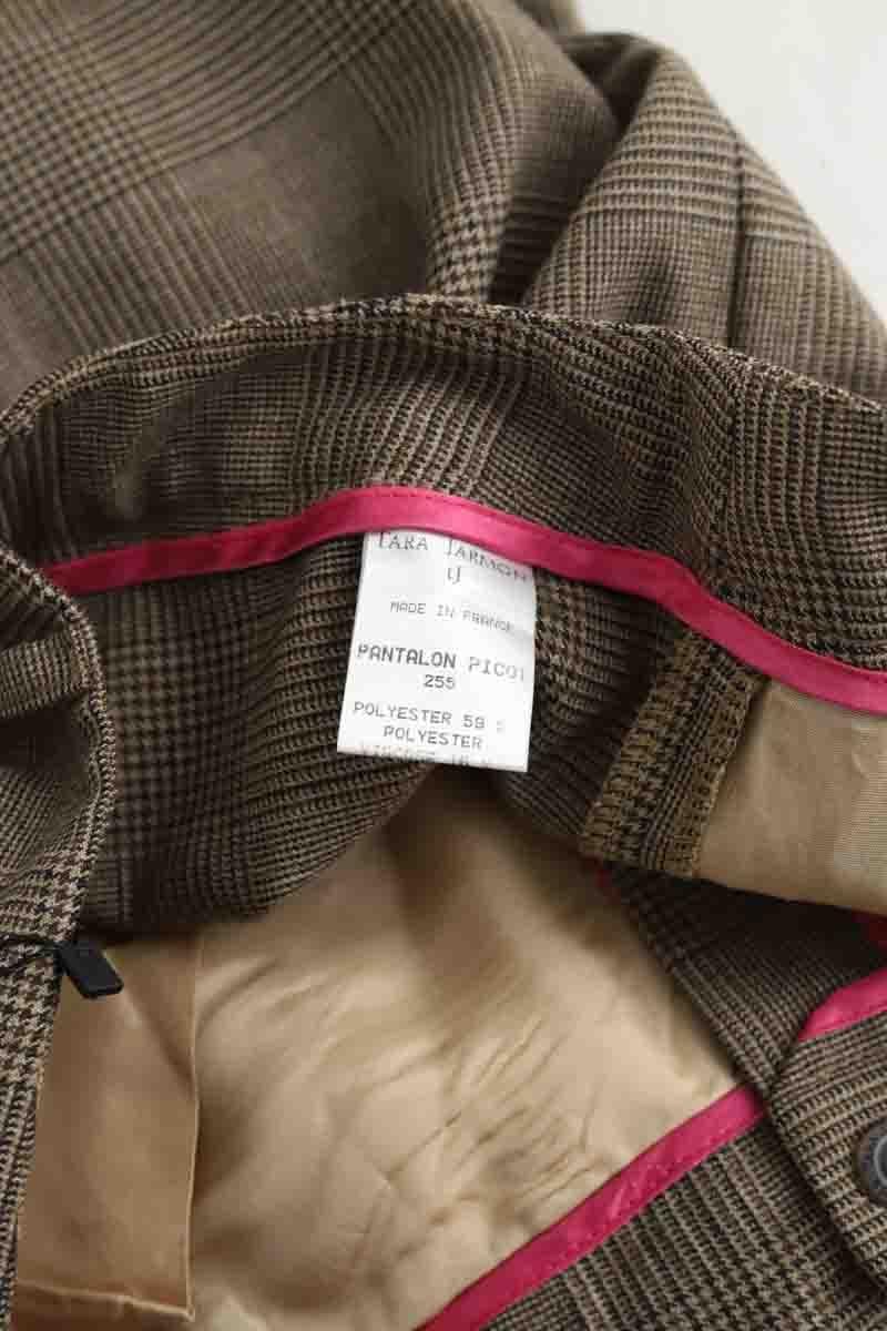 Wide trousers TARA JARMON - Seconde Main Brown