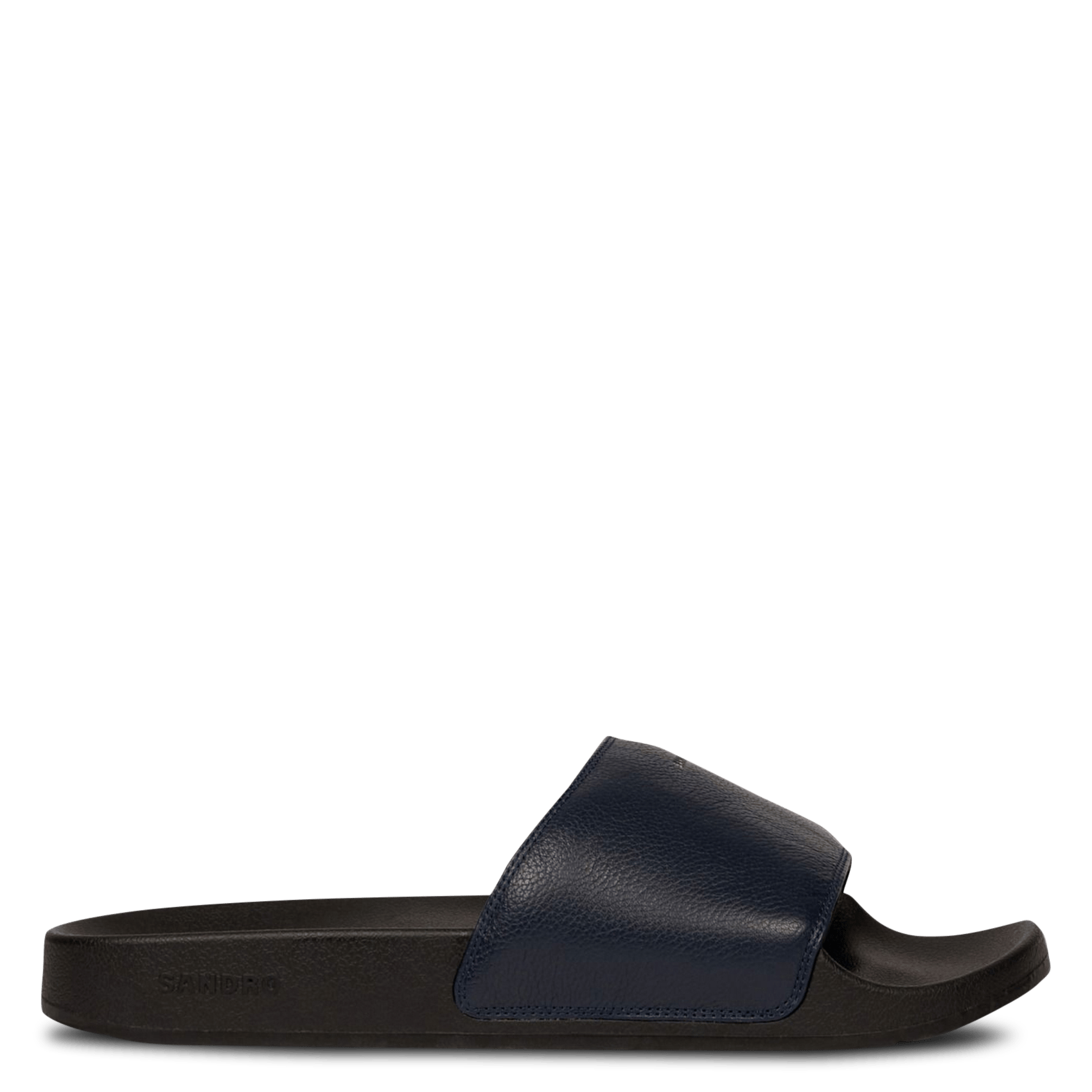 Platte, nerfleren sandalen SANDRO Blauw