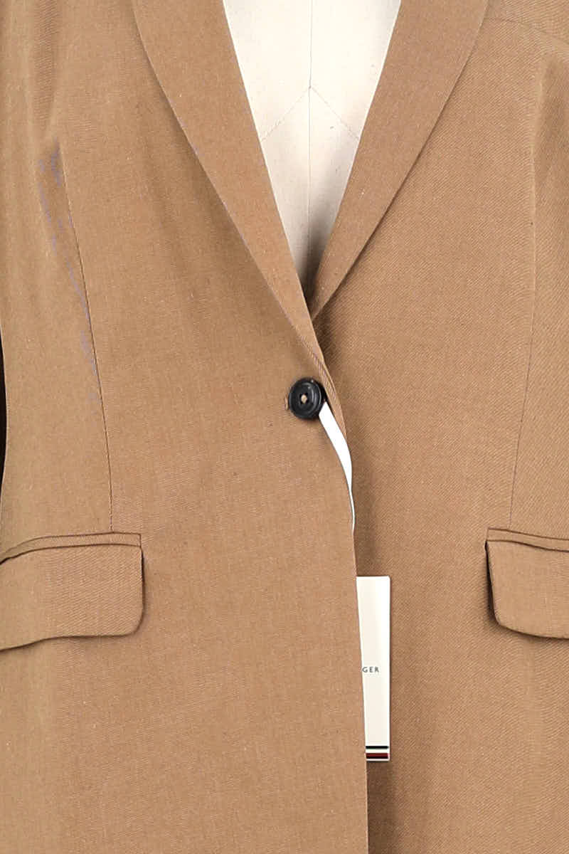 Blazer TOMMY HILFIGER - SECONDE MAIN Brown