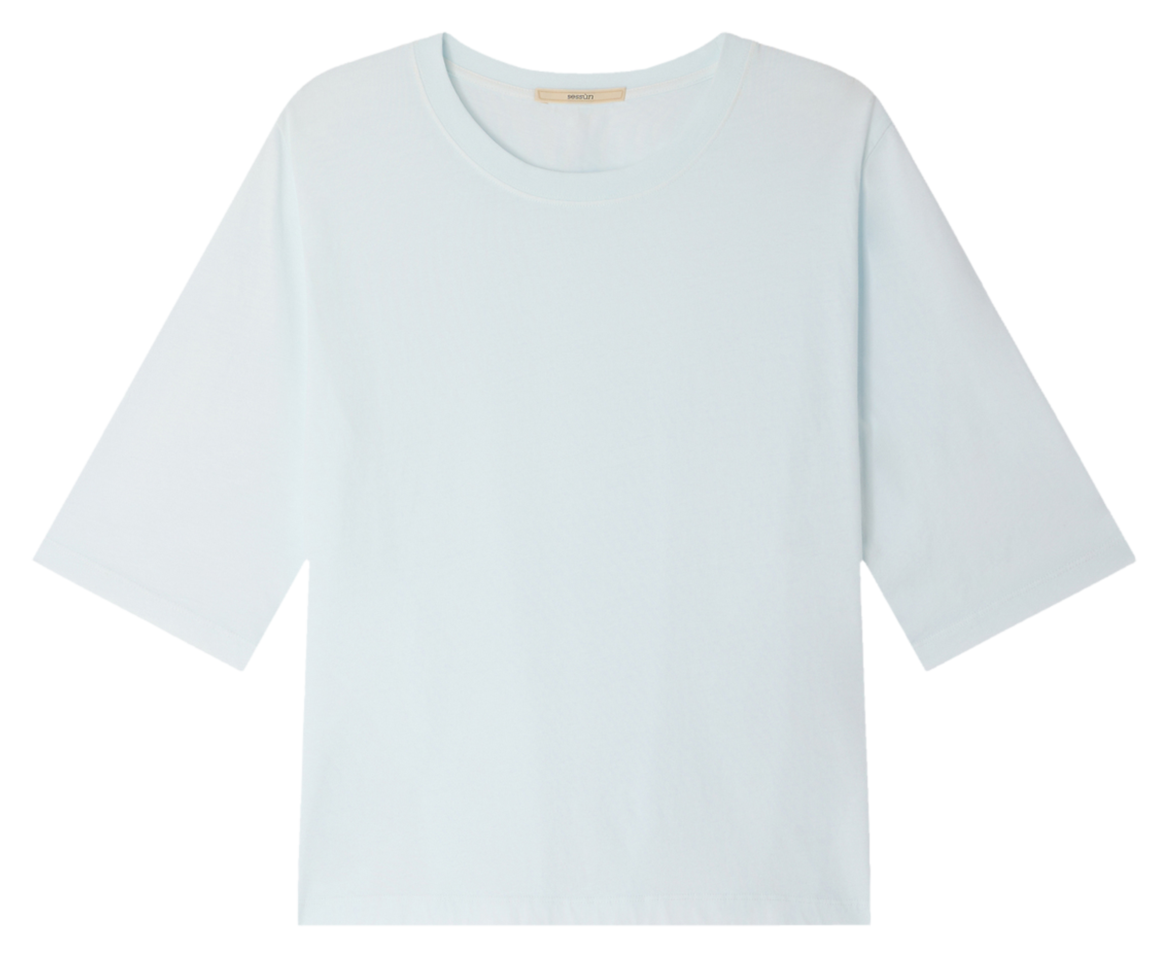 Katoenen, oversized T-shirt  SESSUN Blauw