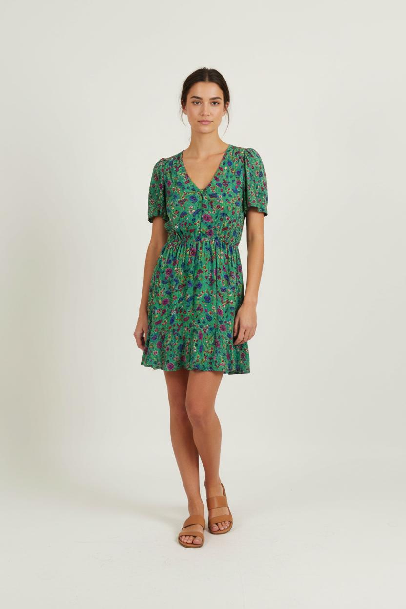 Robe courte & midi SEZANE - Seconde main Vert