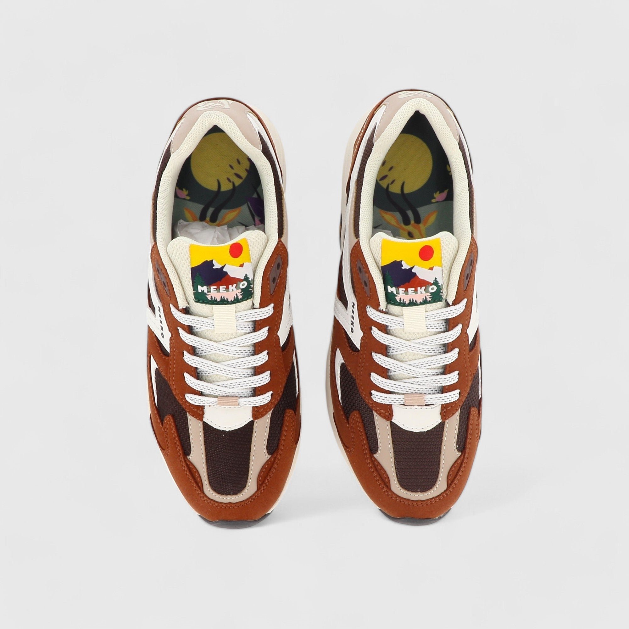 Baskets techniques et durables MEEKO Orange