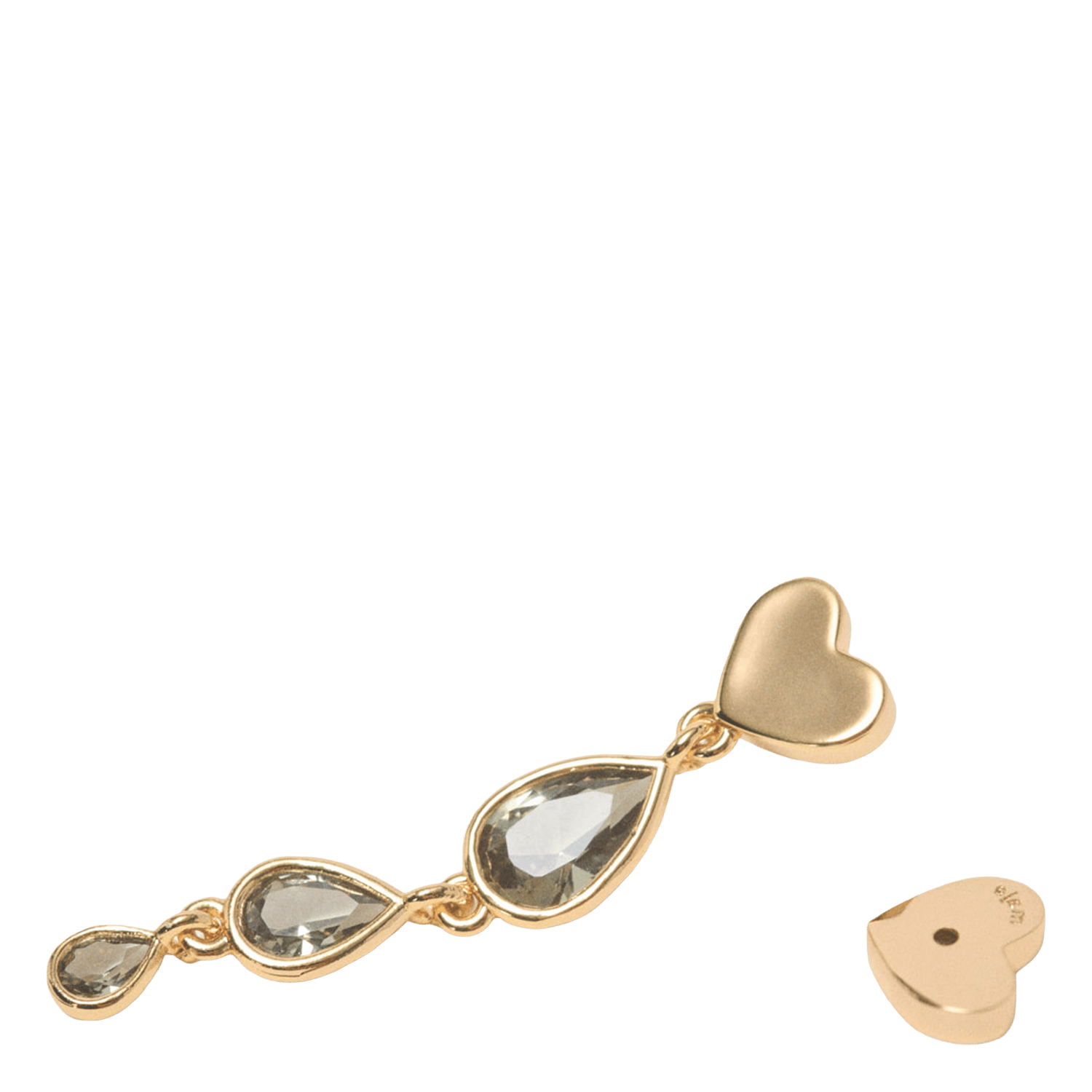 Oorbellen met print MAJE Goudkleurig