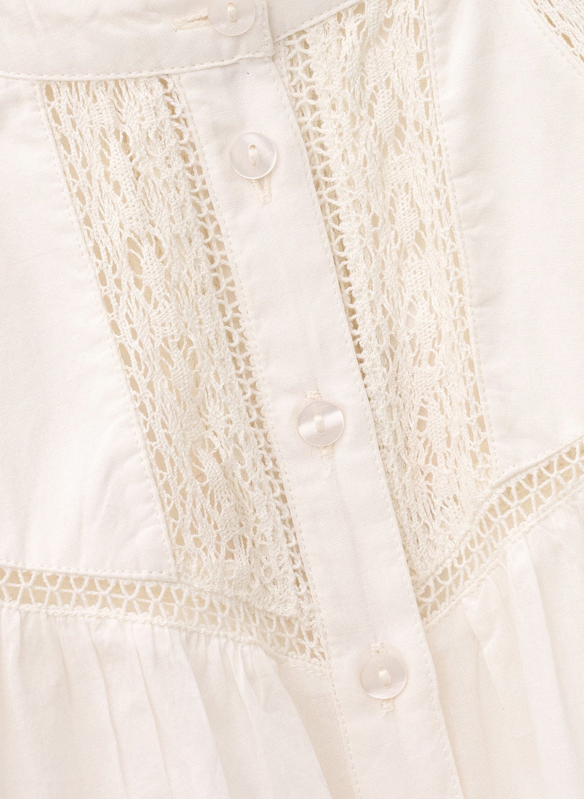 Katoenen oversized blouse BA&SH Beige