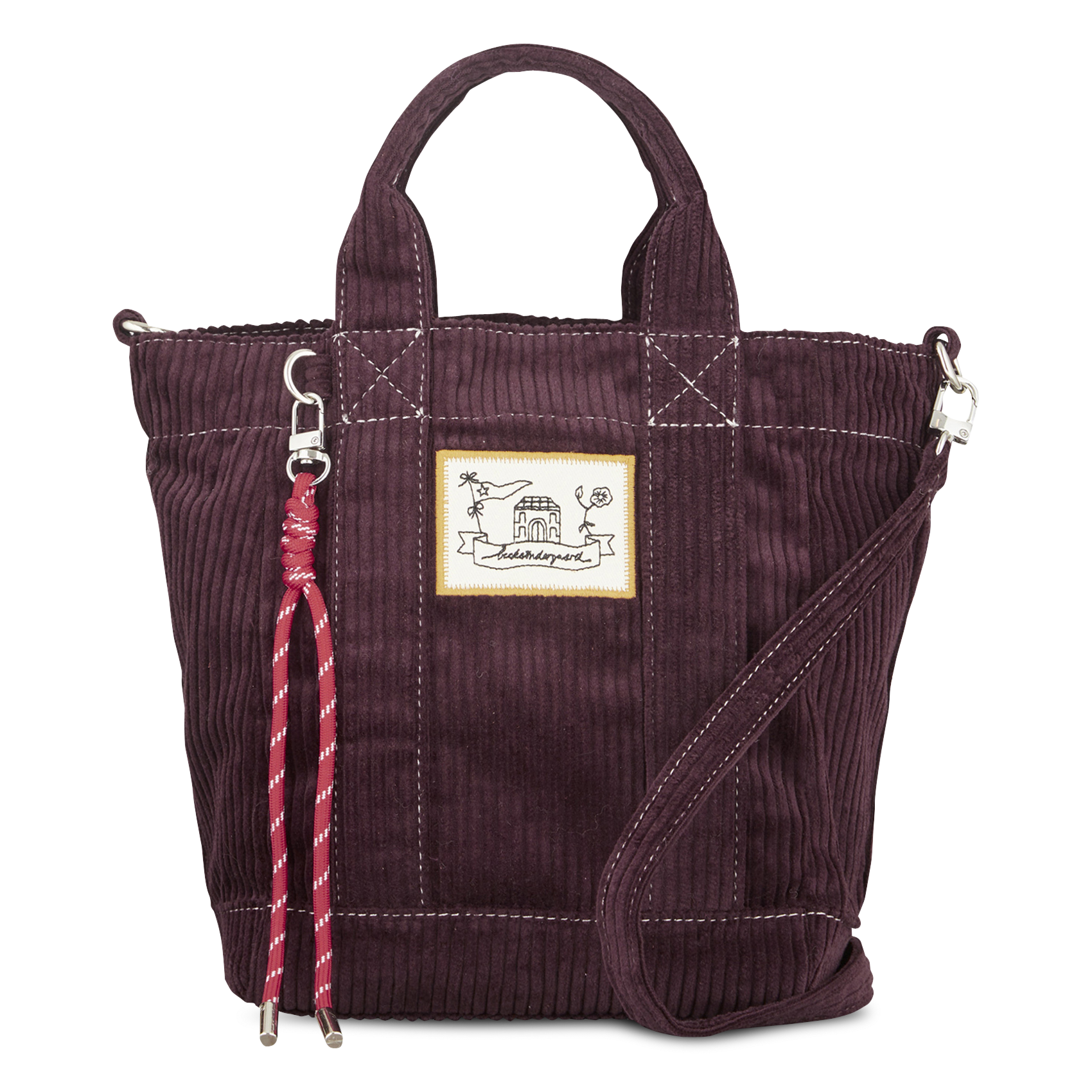 Gerippte Baumwollhandtasche BECKSONDERGAARD