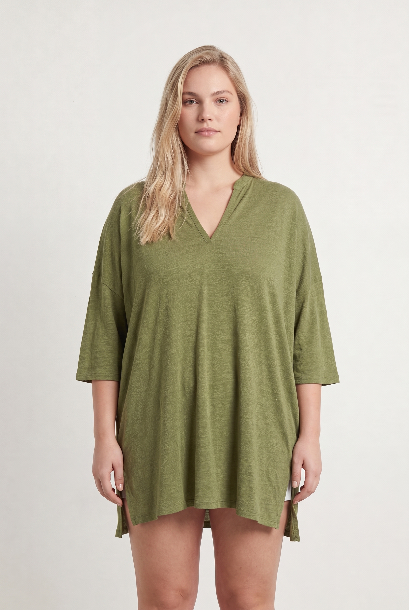 Blouse MAJESTIC FILATURES - SECONDE MAIN Green