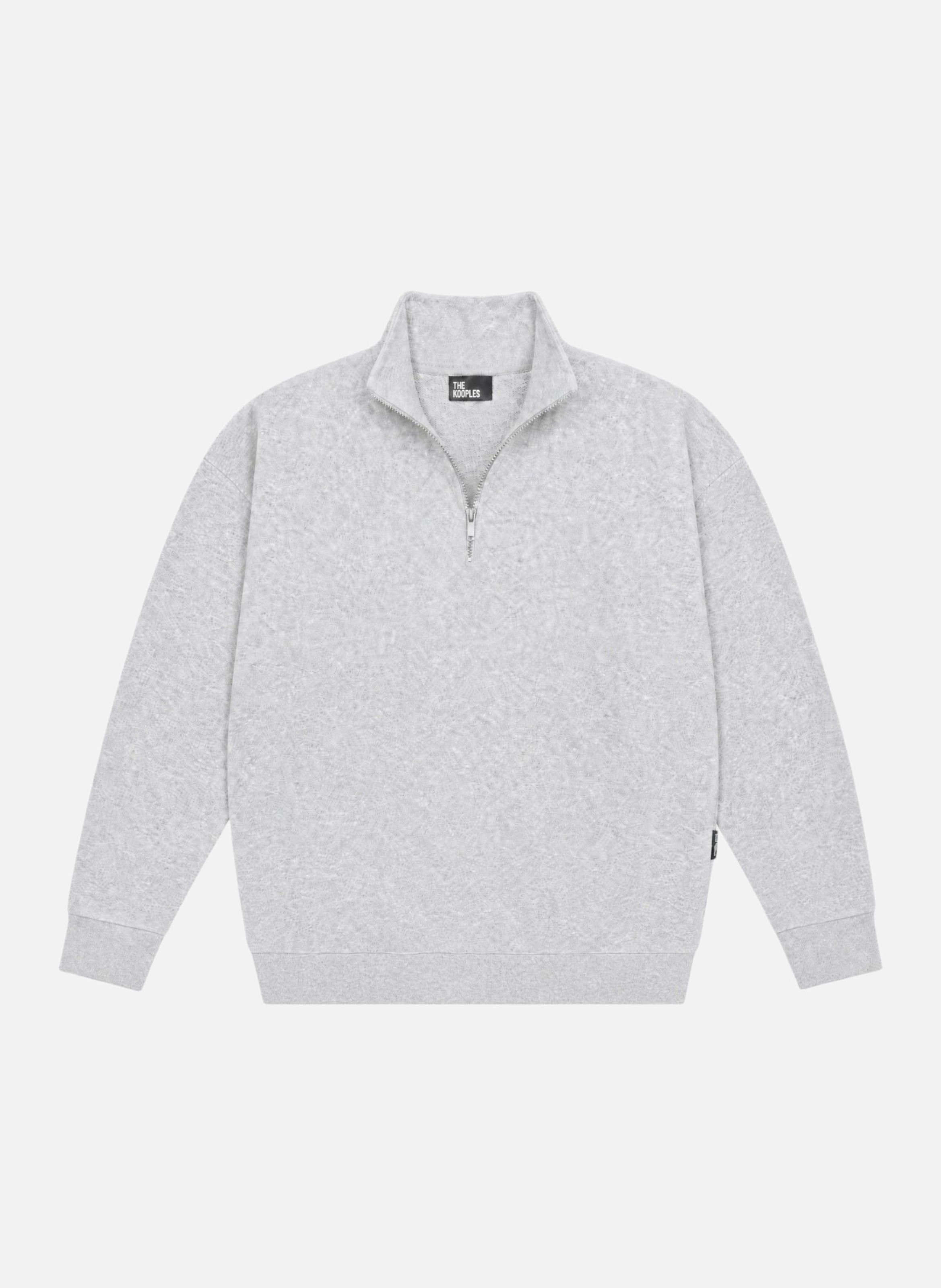 Gray trucker collar sweatshirt THE KOOPLES Grey