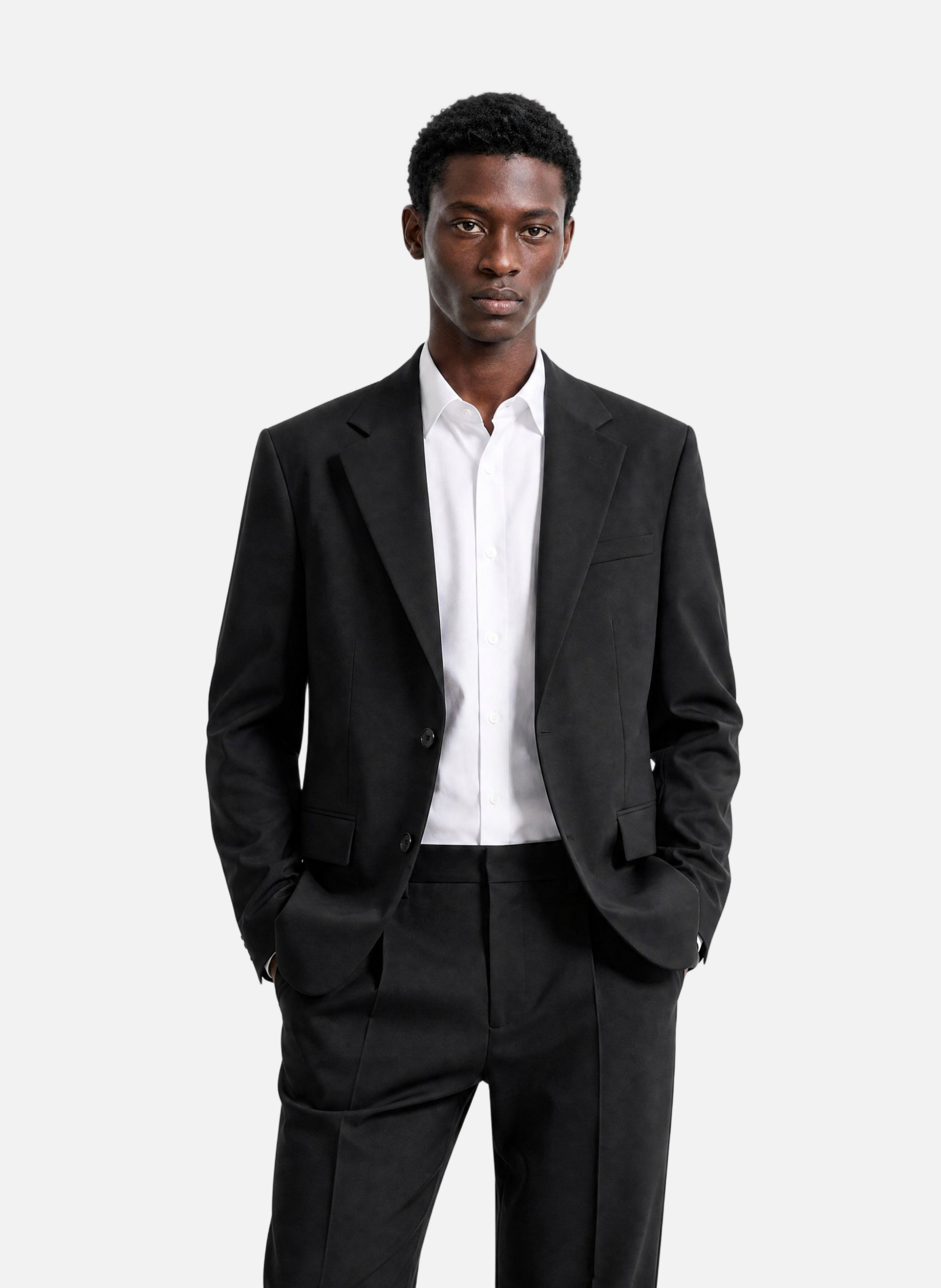 Veste de costume en laine marine THE KOOPLES
