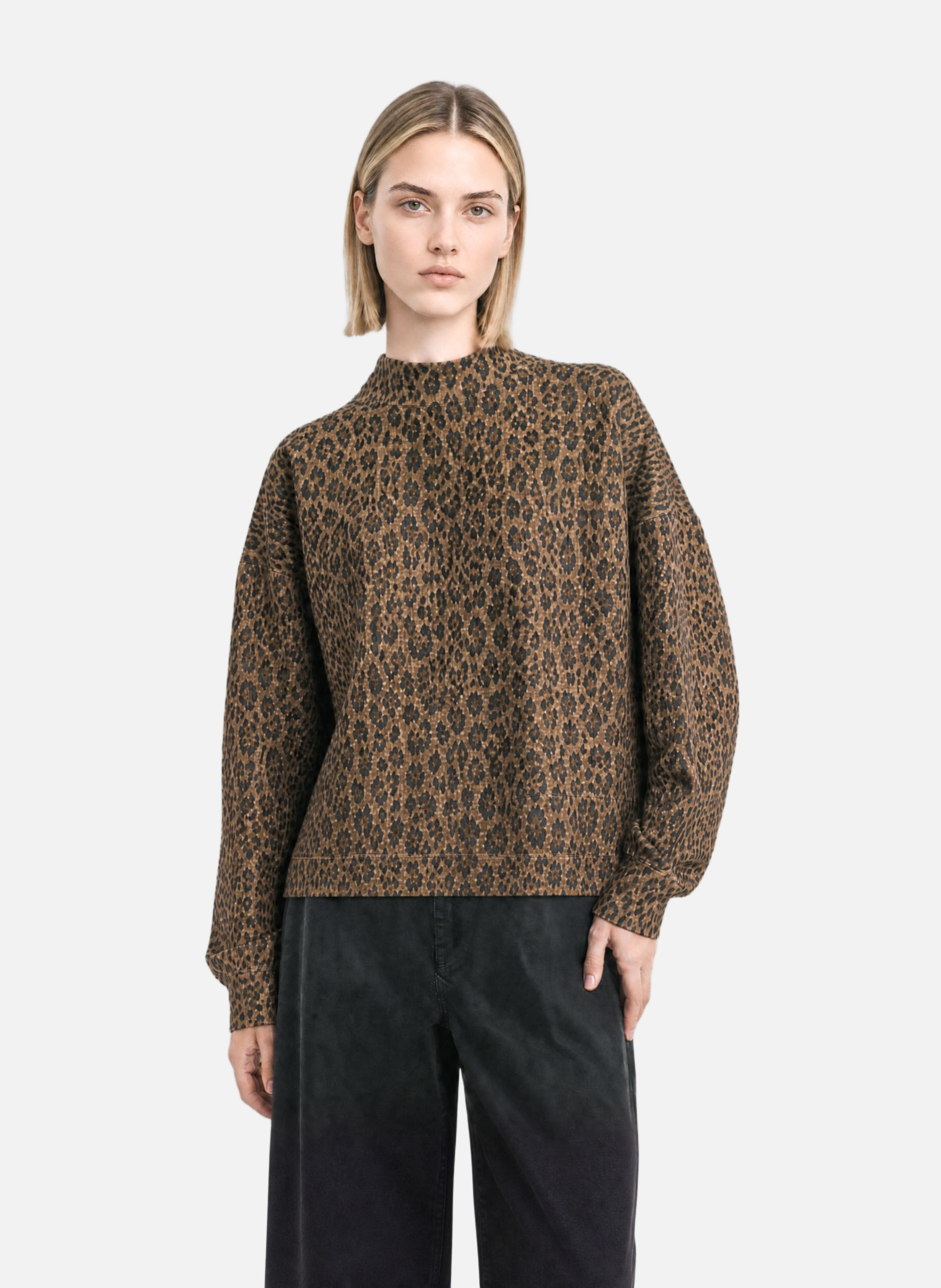 Leopard-print sweatshirt THE KOOPLES Multicolored