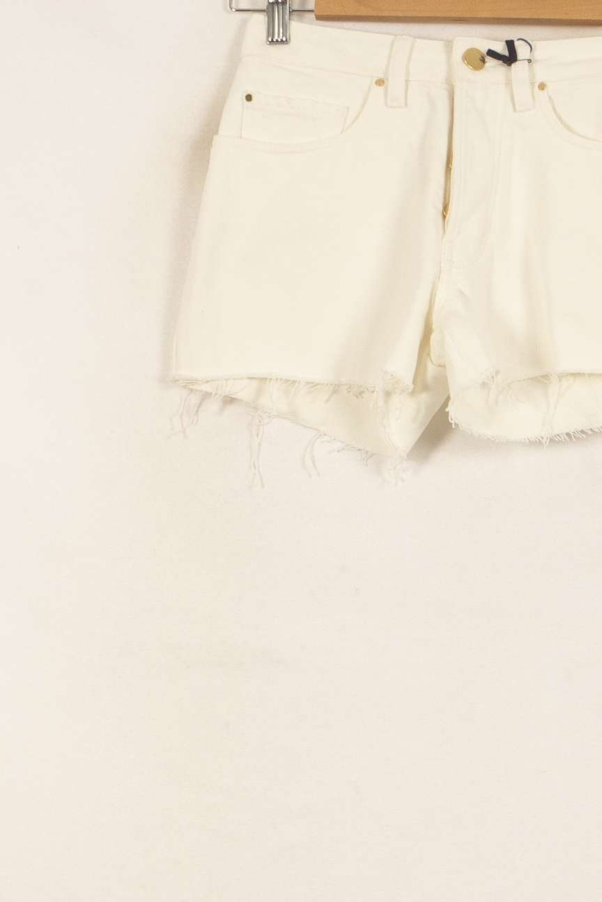 Short en jean SEZANE - Seconde main Blanc