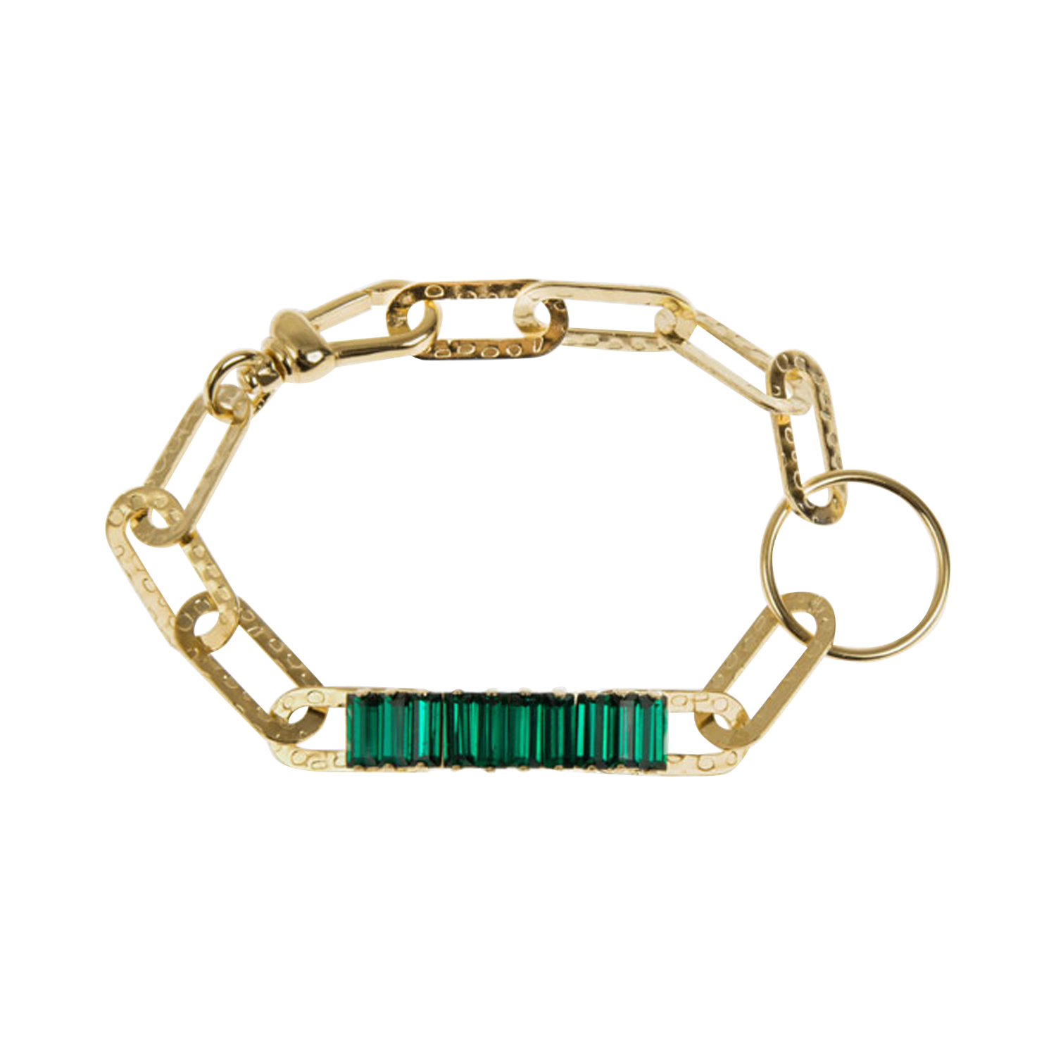 Gold-plated brass bracelet MEDECINE DOUCE