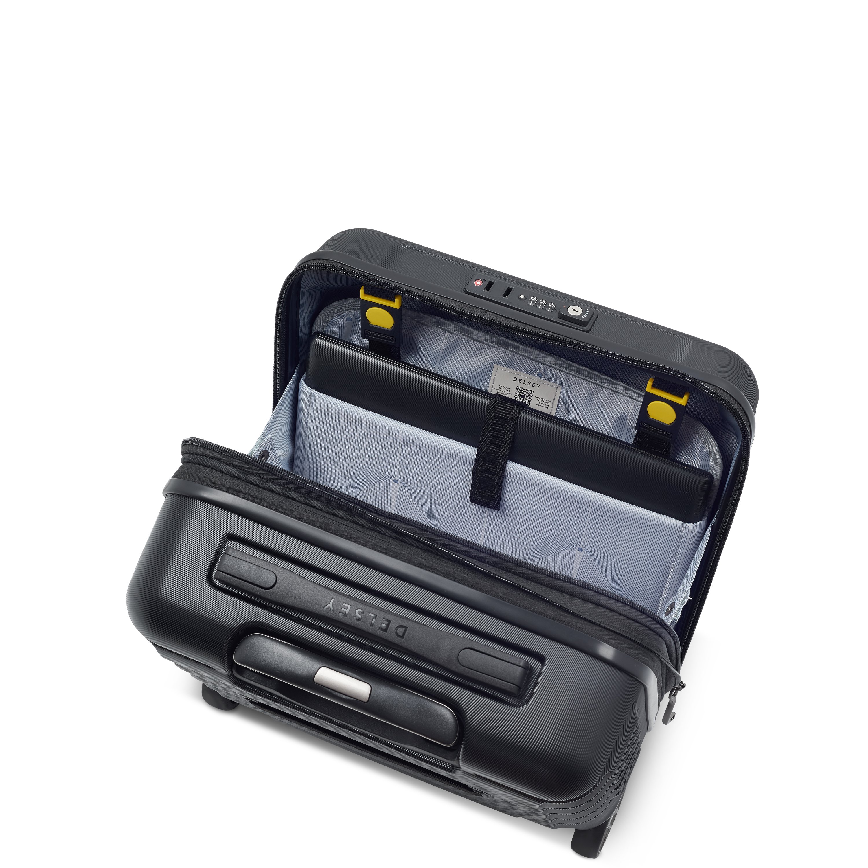 Stiff cabin boardcase DELSEY PARIS Black