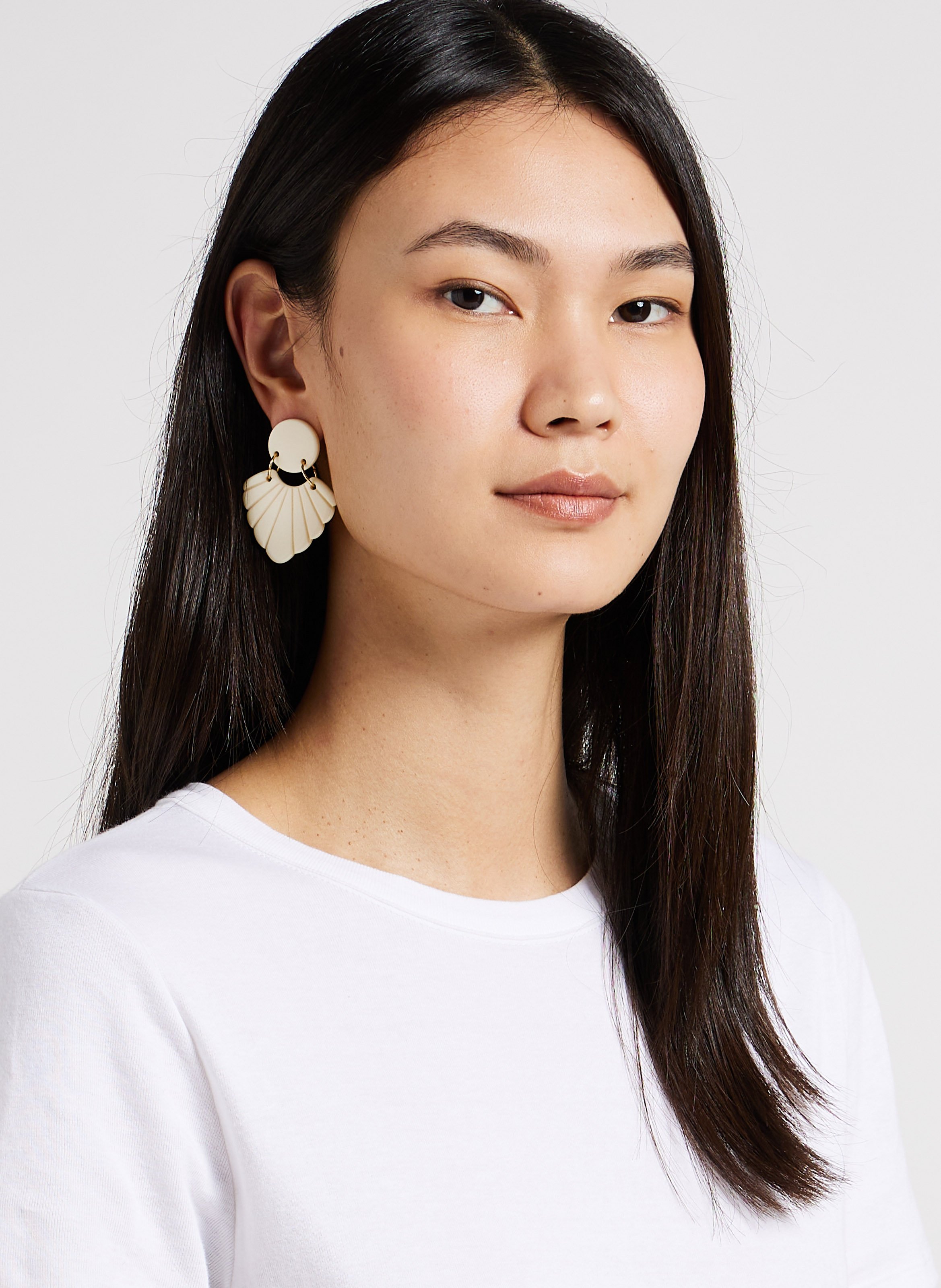 Pendientes FEEKA Blanco