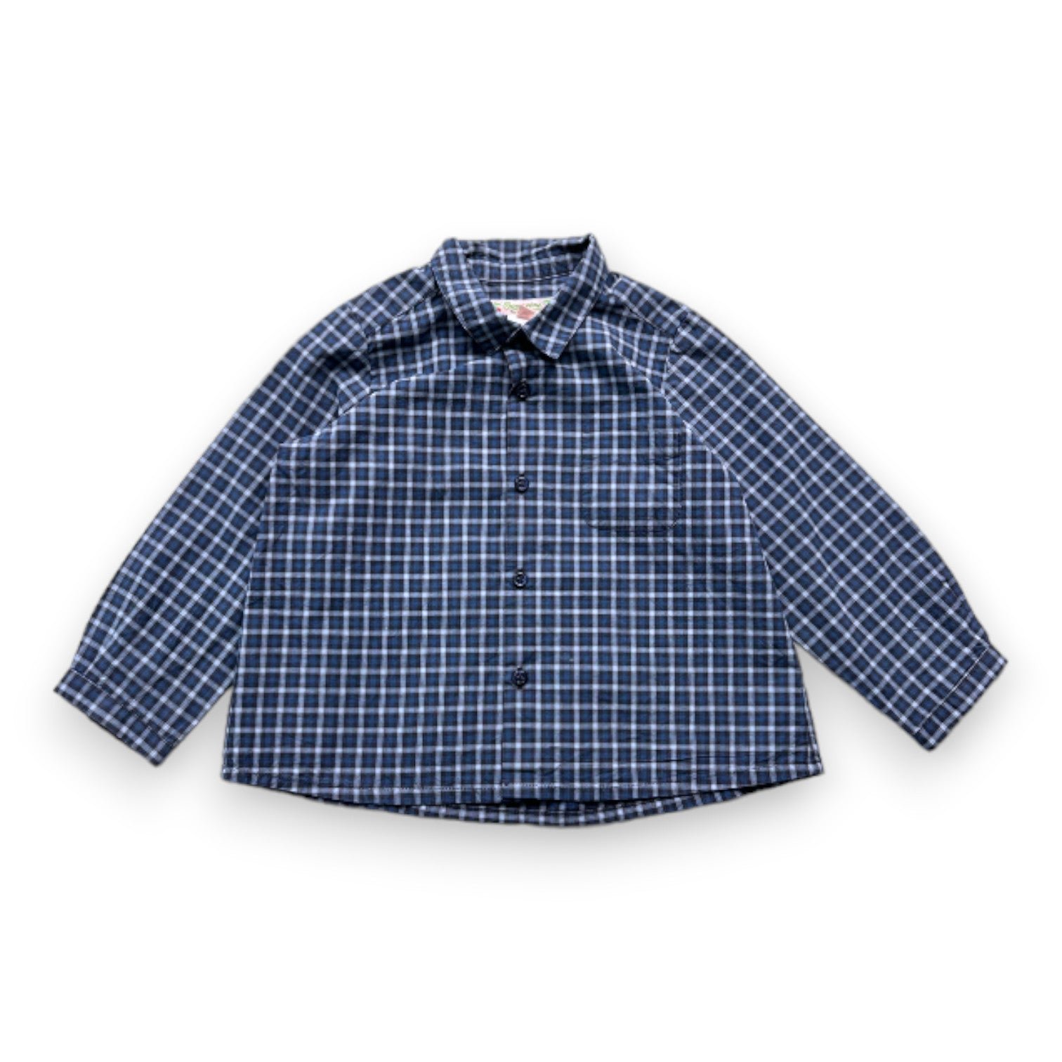 Blue baby shirt - 18 months BONPOINT - Seconde Main Blue