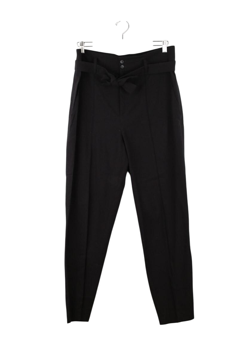 Black straight-leg  pants ISABEL MARANT - Seconde Main Black
