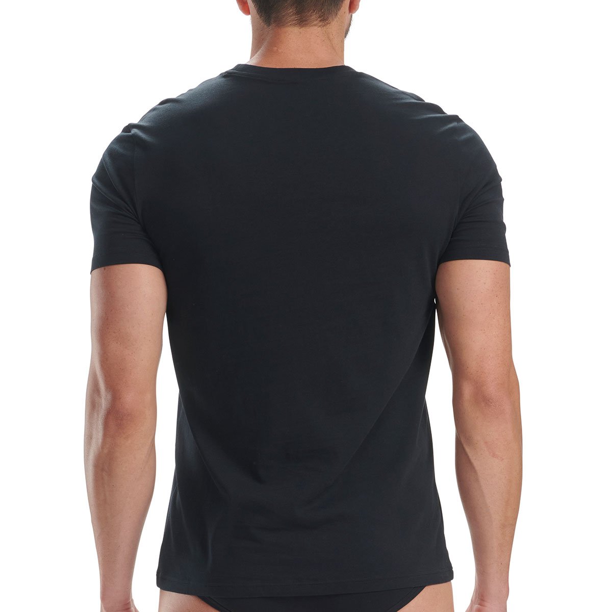 Pack of 2 round-neck T-shirts ADIDAS UNDERWEAR Black