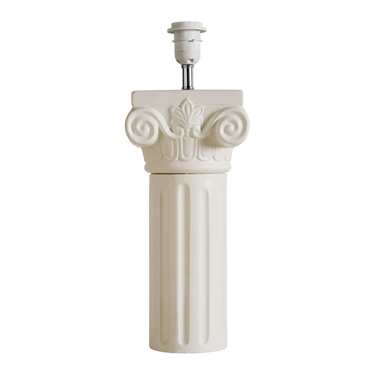 Ceramic lamp base BLANC D'IVOIRE Beige