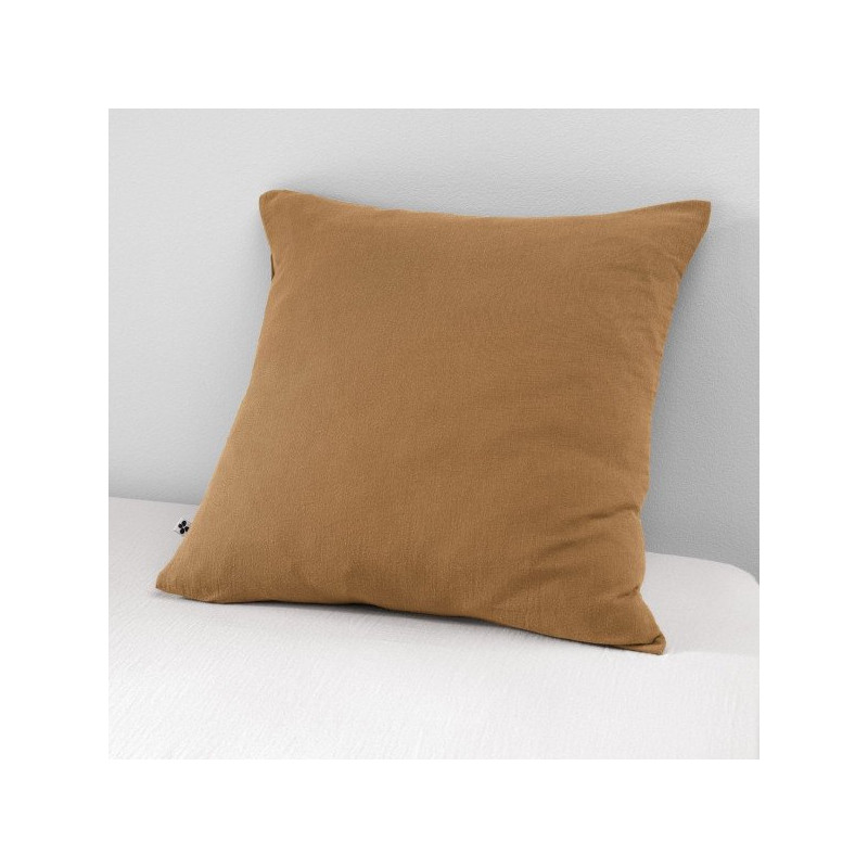Cotton percale pillow case L'EFFET PAPILLON