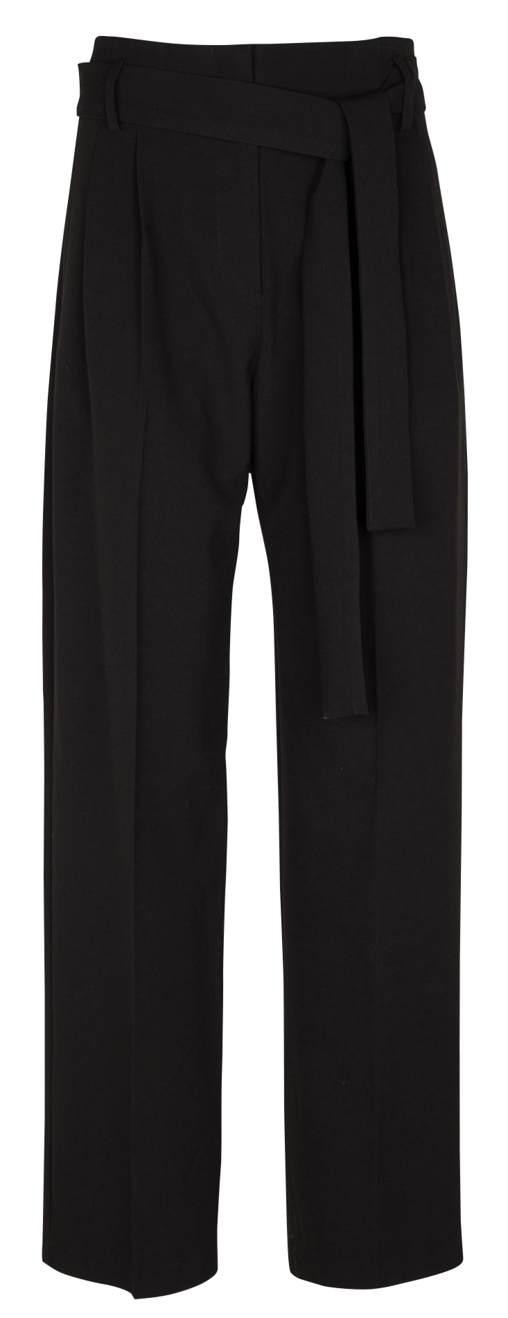 Pantalon droit taille haute SUNCOO Noir