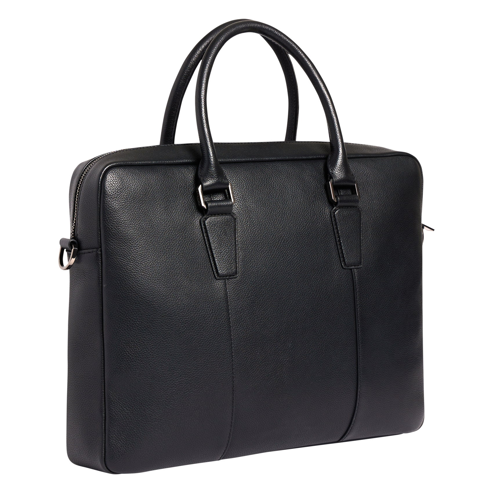 Leren aktetas LE TANNEUR Zwart