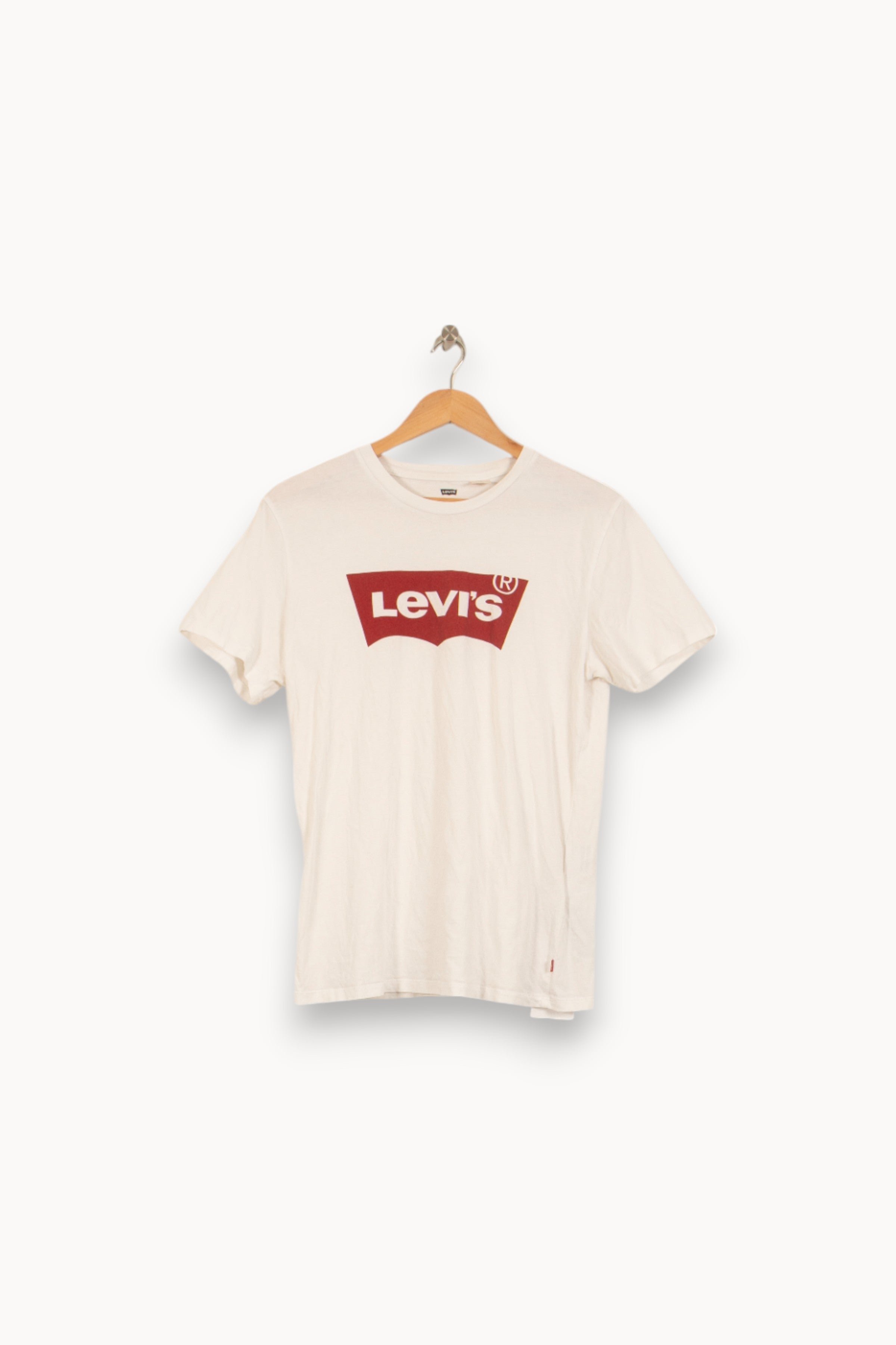 Tommy Badge T-shirt LEVI'S - Seconde main White