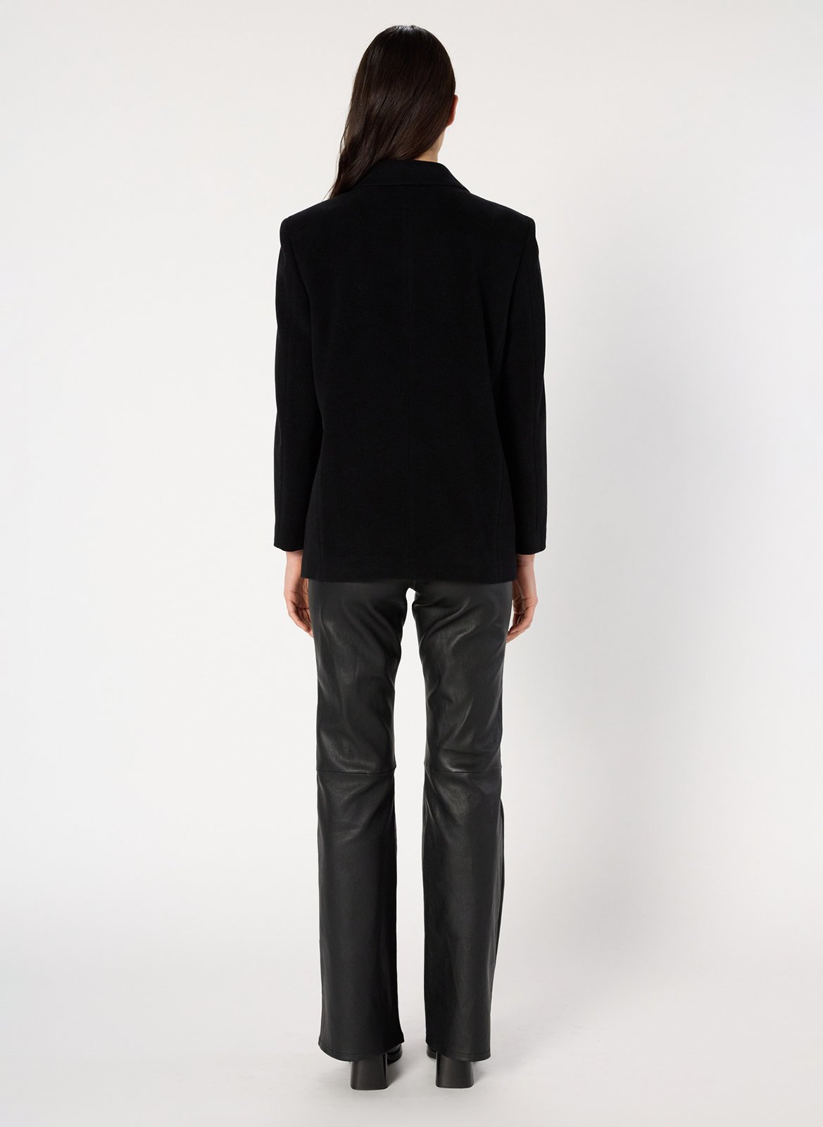 Blazer van wolmix GERARD DAREL Zwart