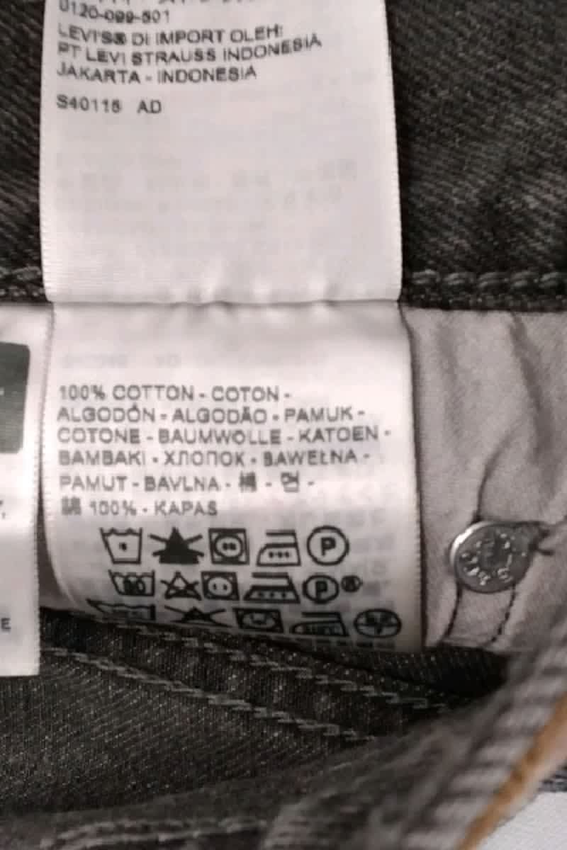 Shorts LEVI'S - Seconde main Grey