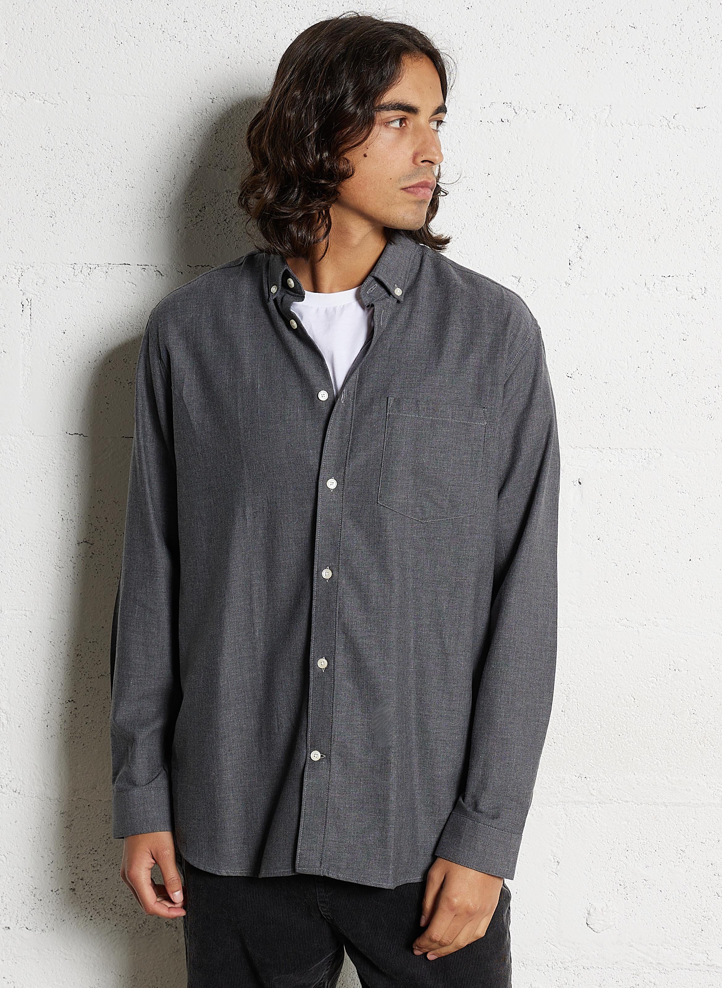 Dakota regular-fit cotton shirt AU PRINTEMPS PARIS