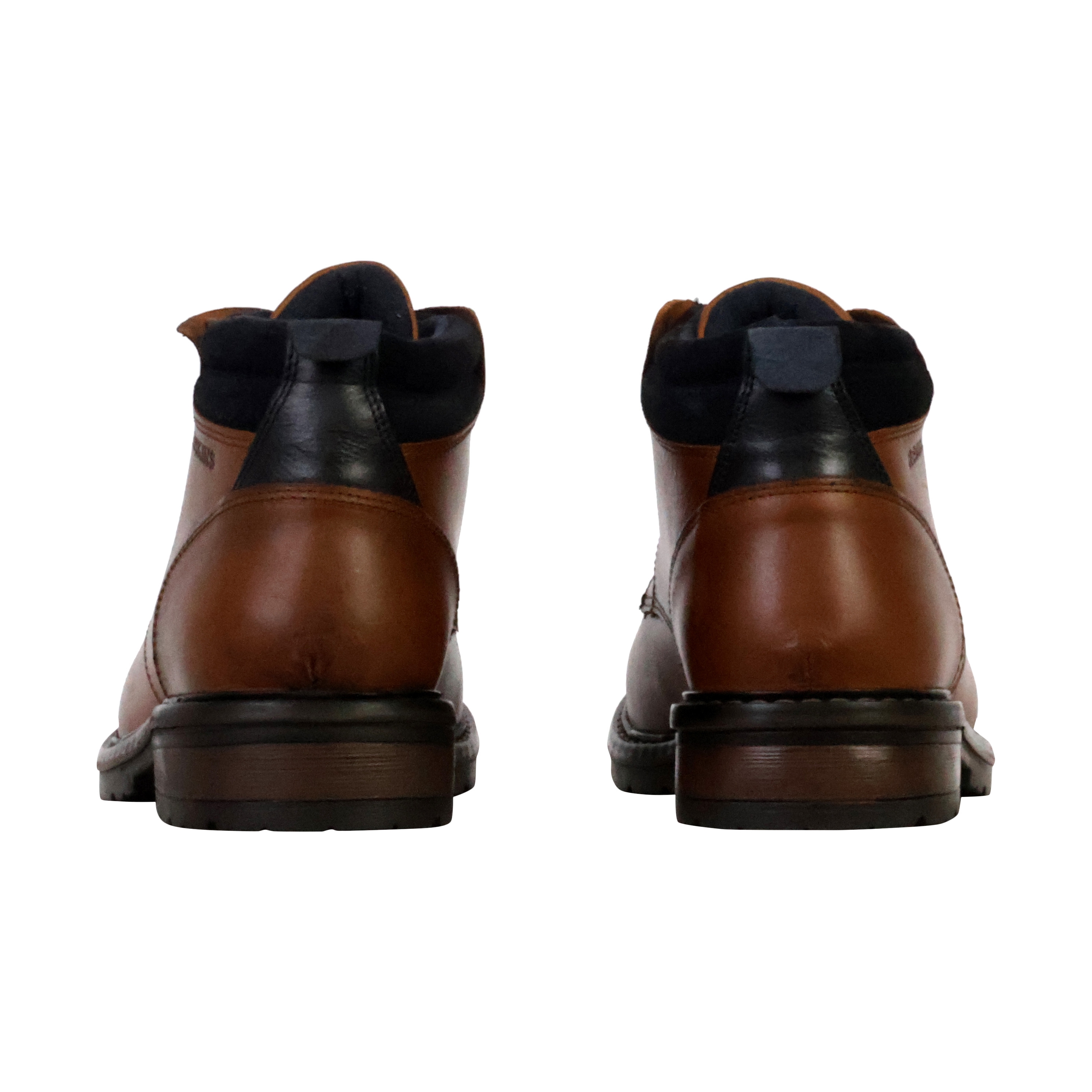 Leather ankle boots Equilibra. REDSKINS Brown