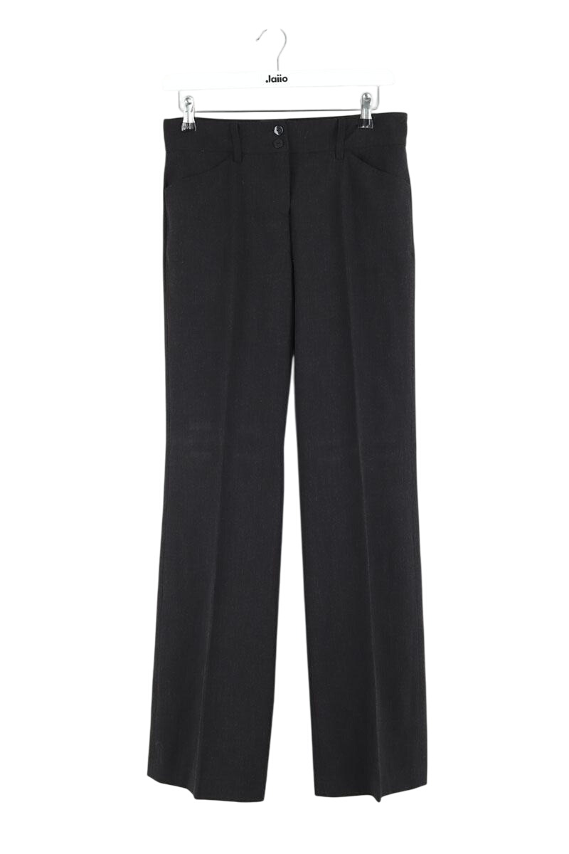 Wide trousers TARA JARMON - Seconde Main Black