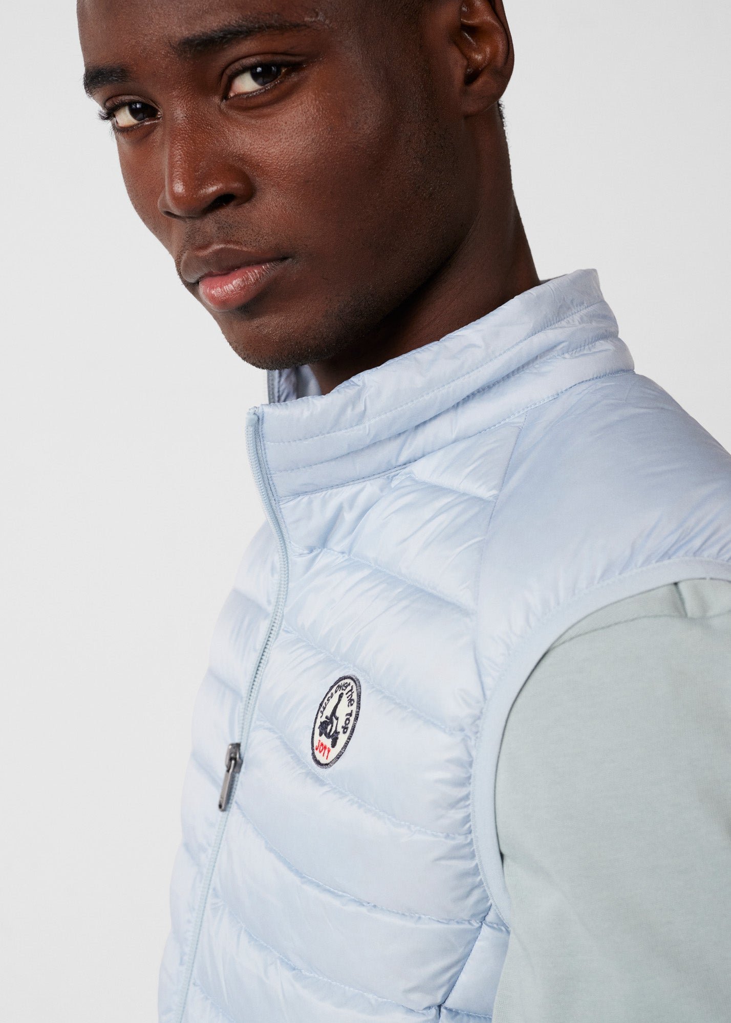 Sleeveless puffer jacket Tom JOTT Blue