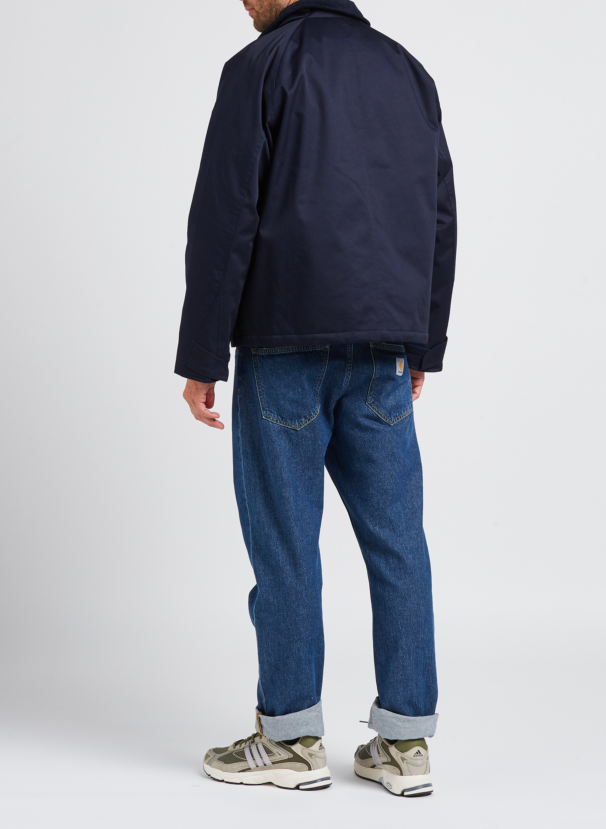 Sleeveless cotton-blend jacket LES DEUX Blue