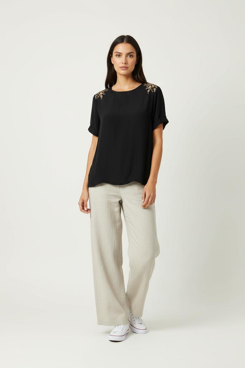 Blouse COMPTOIR DES COTONNIERS - Seconde main Black