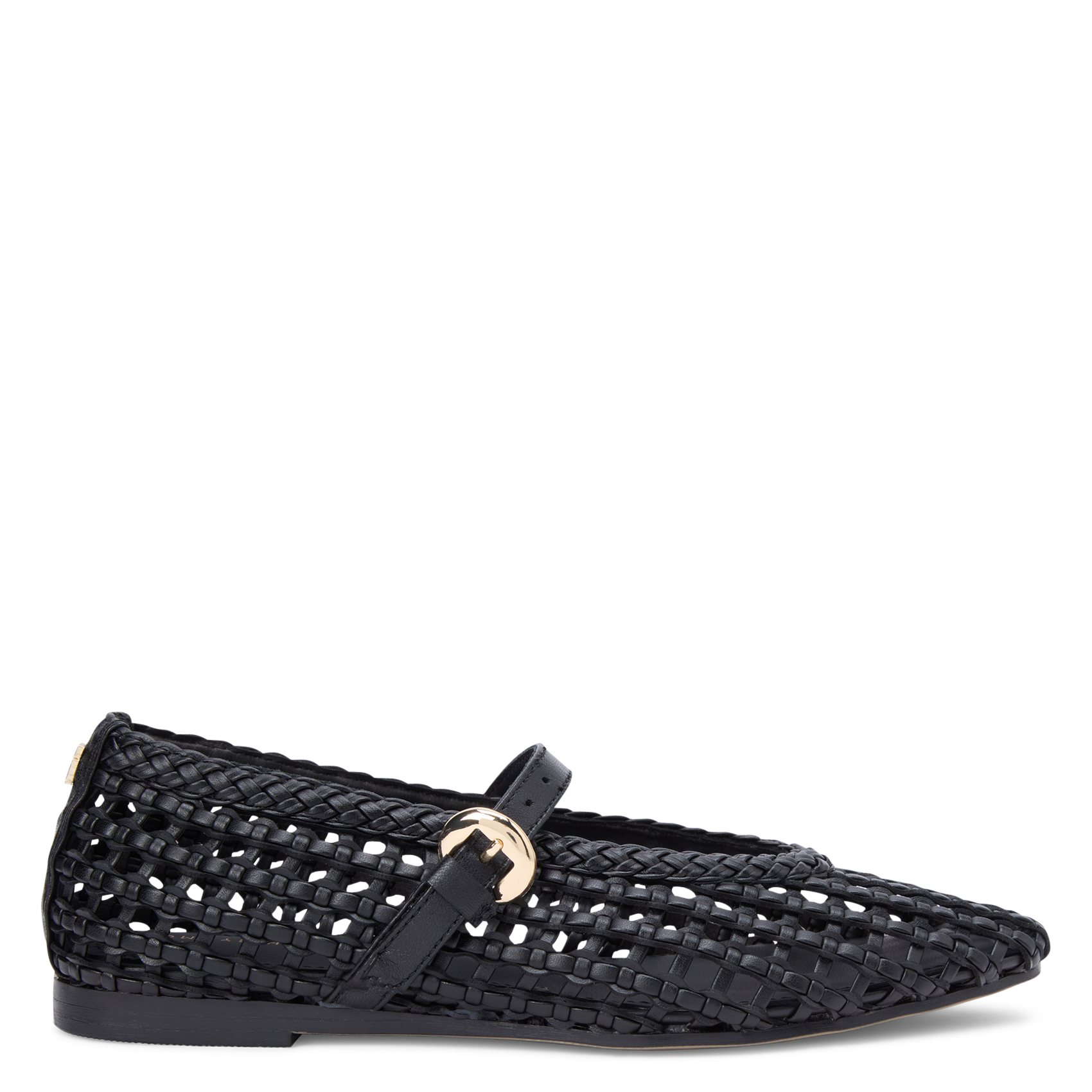 Ballerines à bride tressée TOMMY HILFIGER Noir