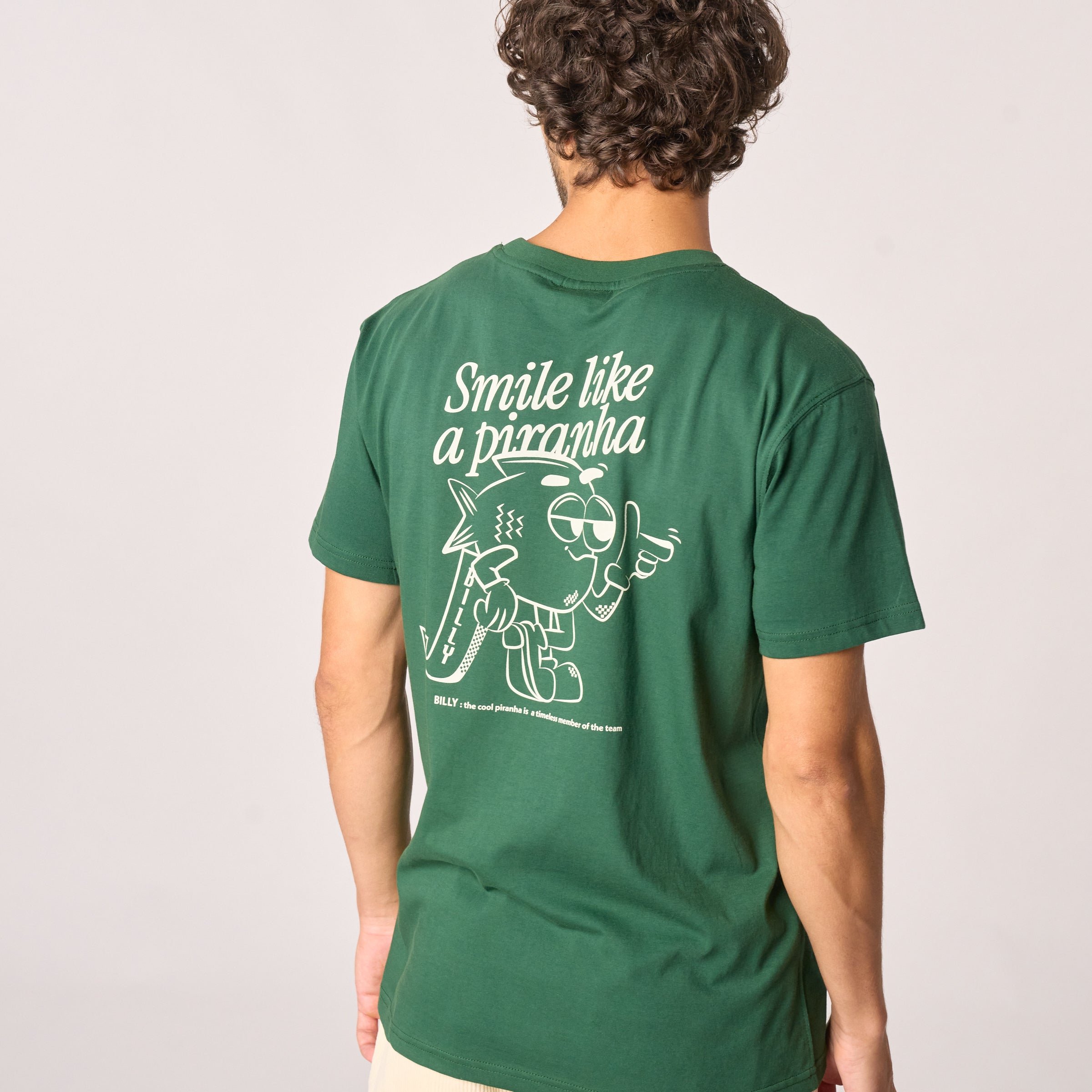 Billy organic cotton t-shirt Green