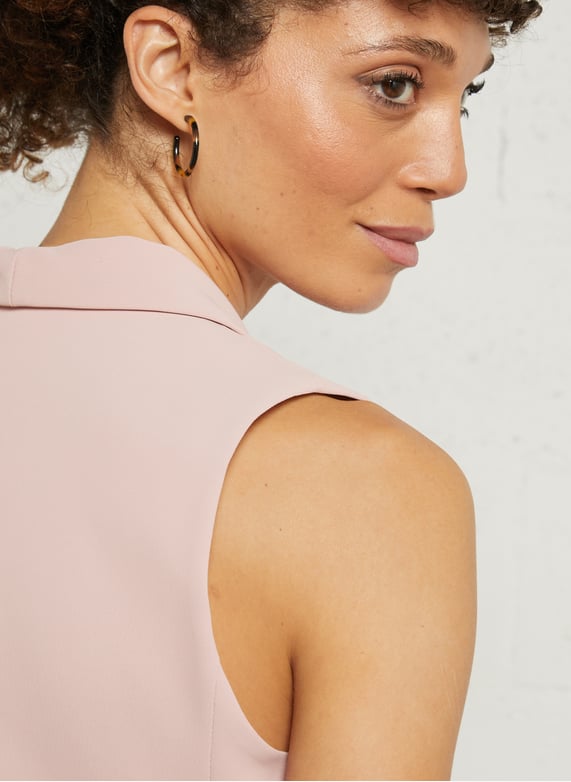 Gilet Tailleur Court Boutonn Rose Imperial Femme Place Des Tendances Gilet Tailleur Court Boutonn Rose Imperial Femme Place Des Tendances