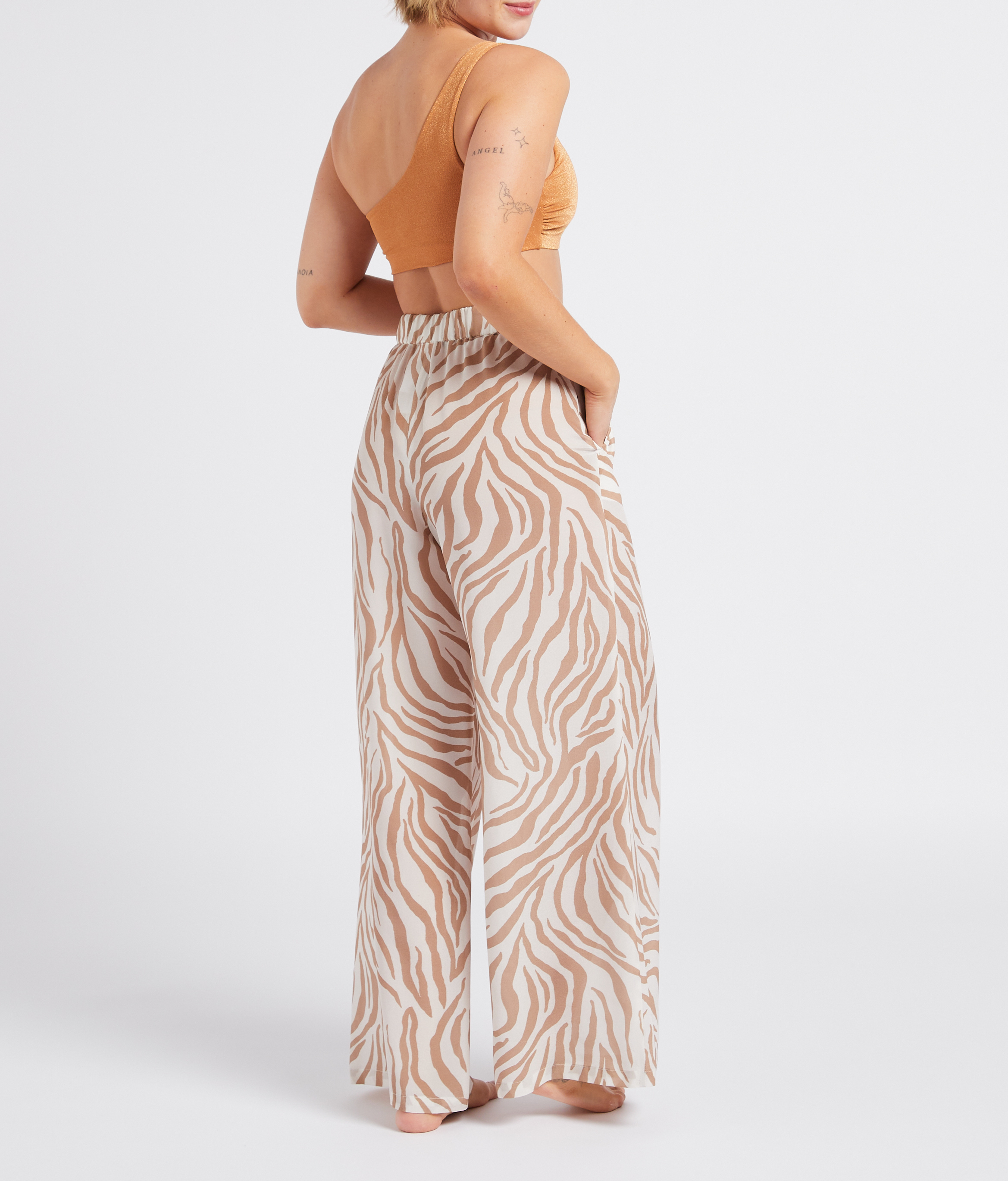 Lurex-Bikinioberteil MAX MARA LEISURE Orange