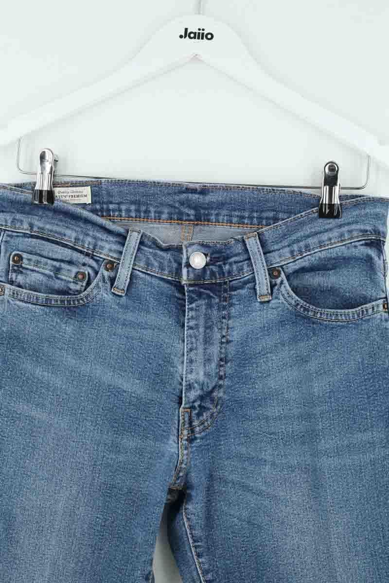 - Straight-leg jeans
- 5 pockets
- Straight cut
- Faded effect LEVI'S - Seconde main Blue