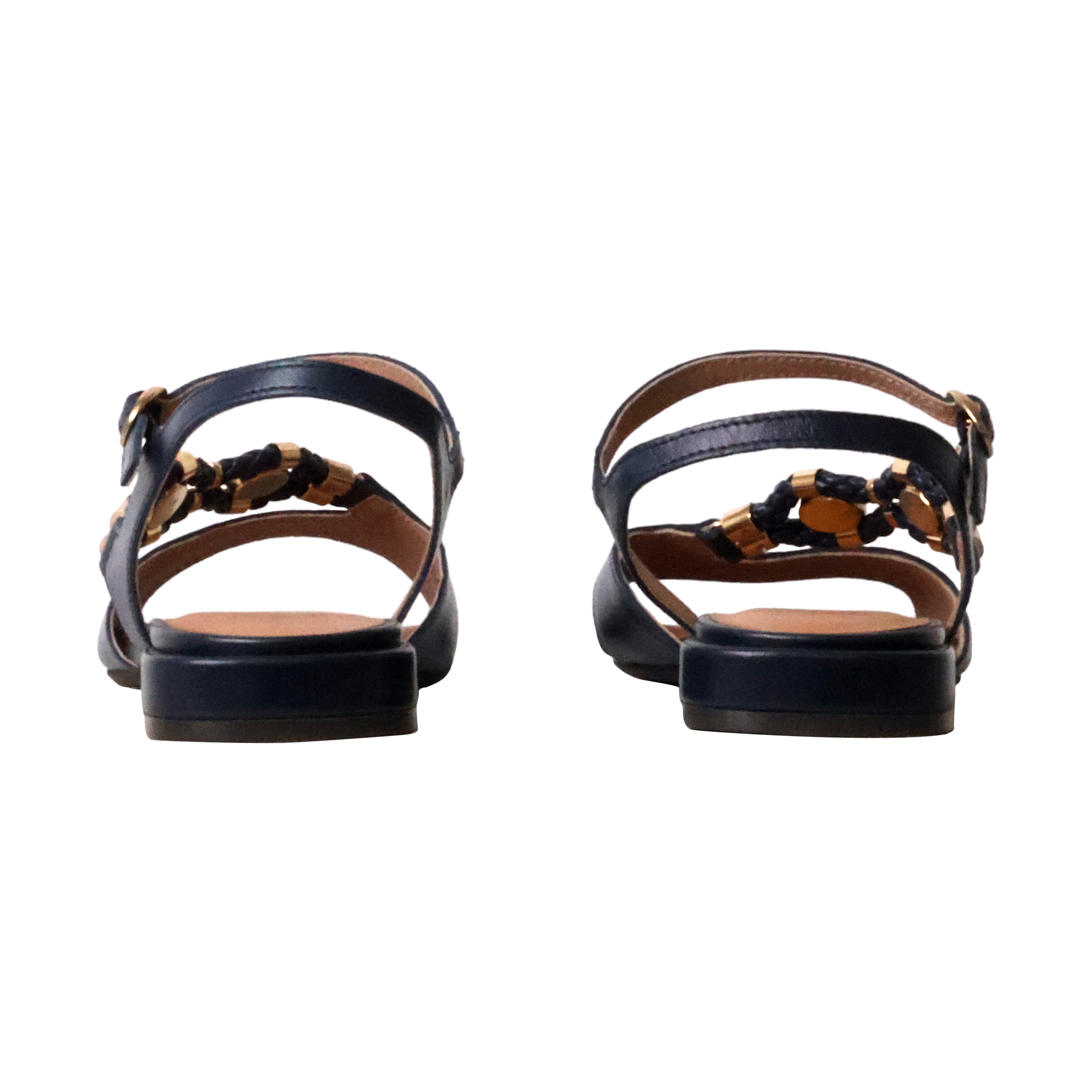 Sandales cuir   clemence EMILIE KARSTON Bleu