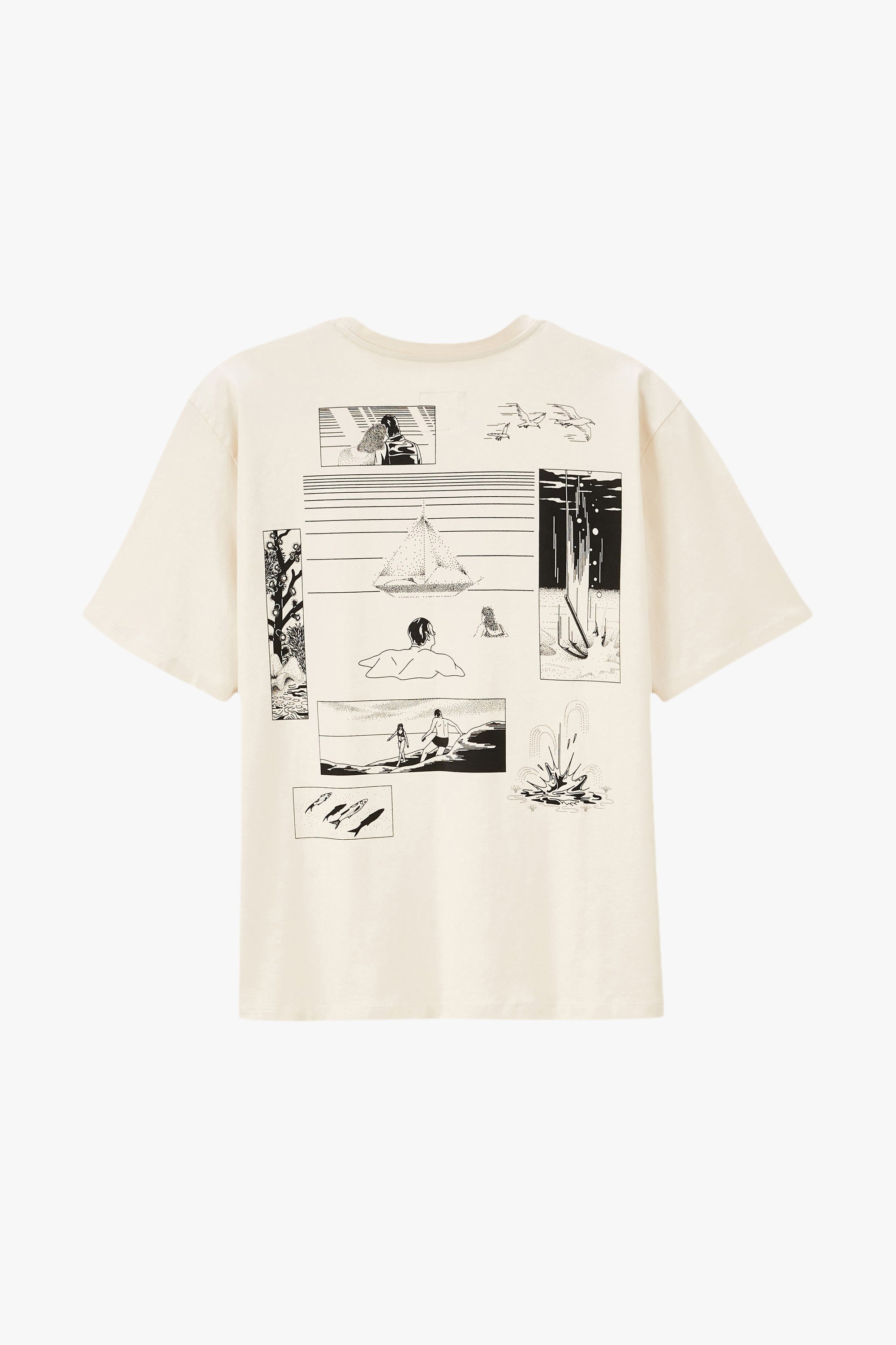 Oversized York T-shirt Noyoco Red
