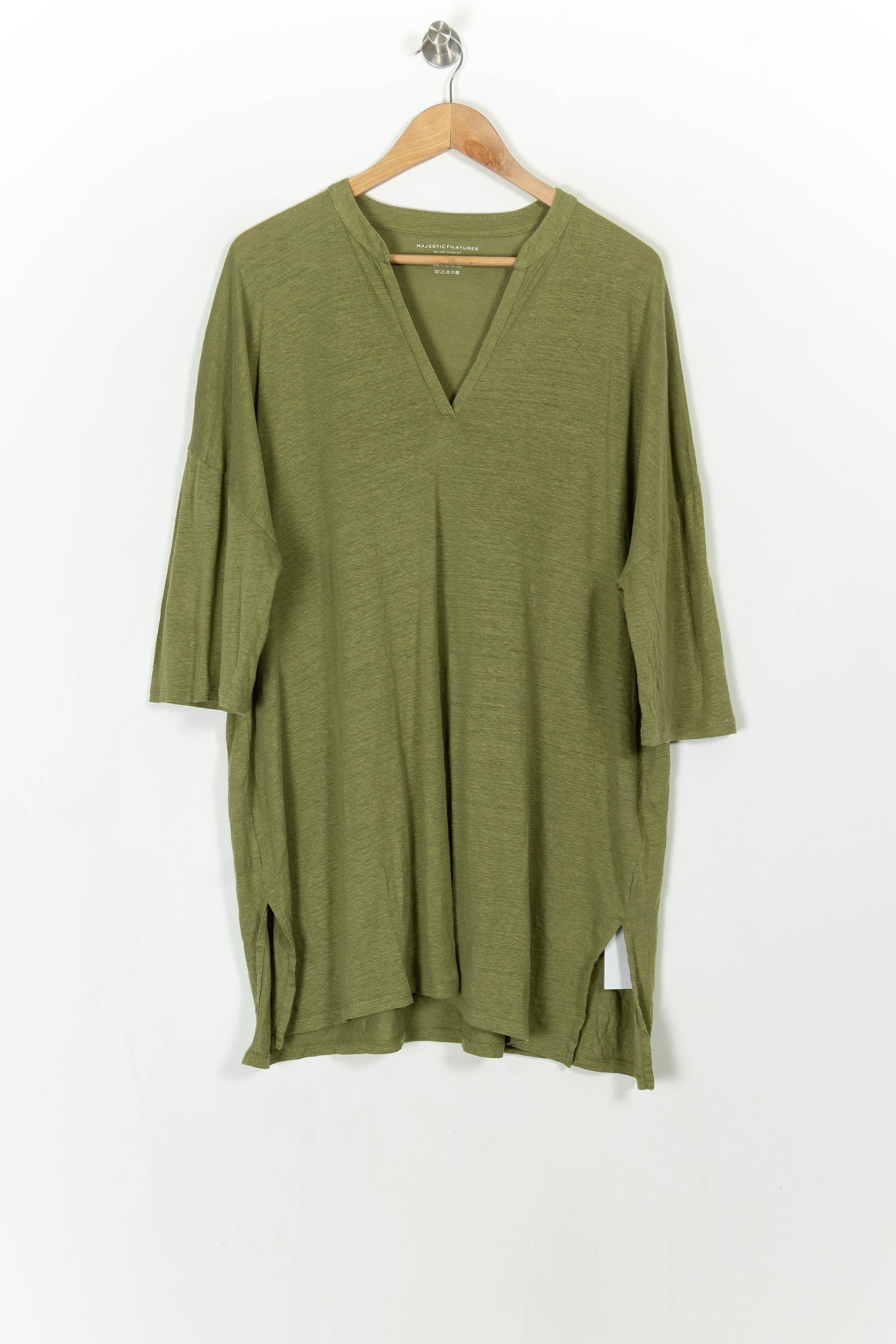 Blouse MAJESTIC FILATURES - SECONDE MAIN Green